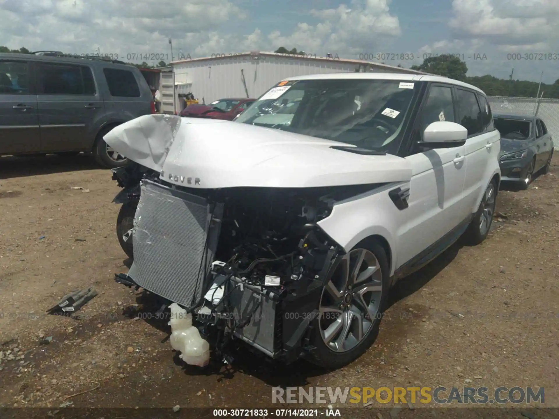 2 Photograph of a damaged car SALWR2SU5LA717576 LAND ROVER RANGE ROVER SPORT 2020