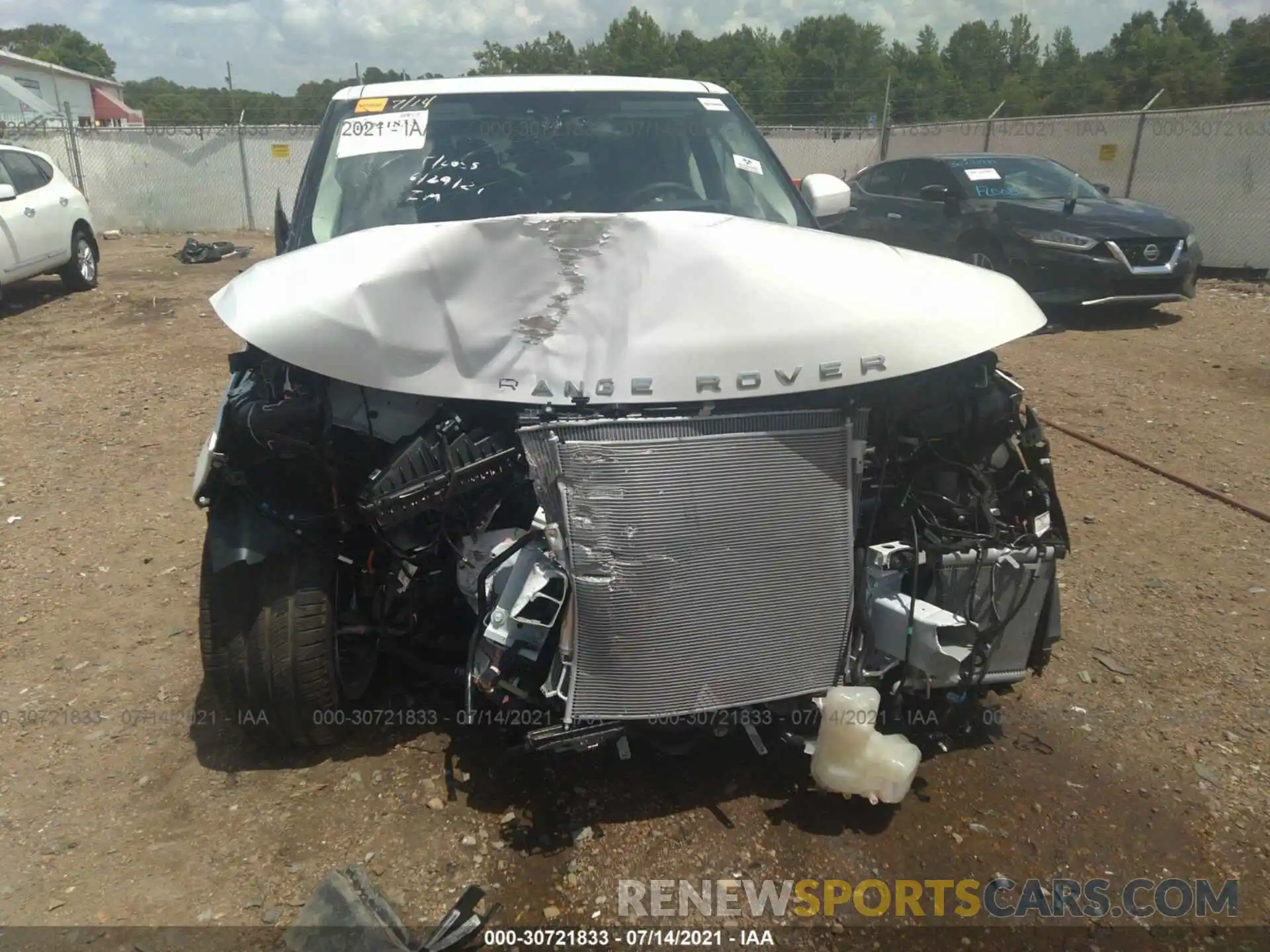 6 Photograph of a damaged car SALWR2SU5LA717576 LAND ROVER RANGE ROVER SPORT 2020