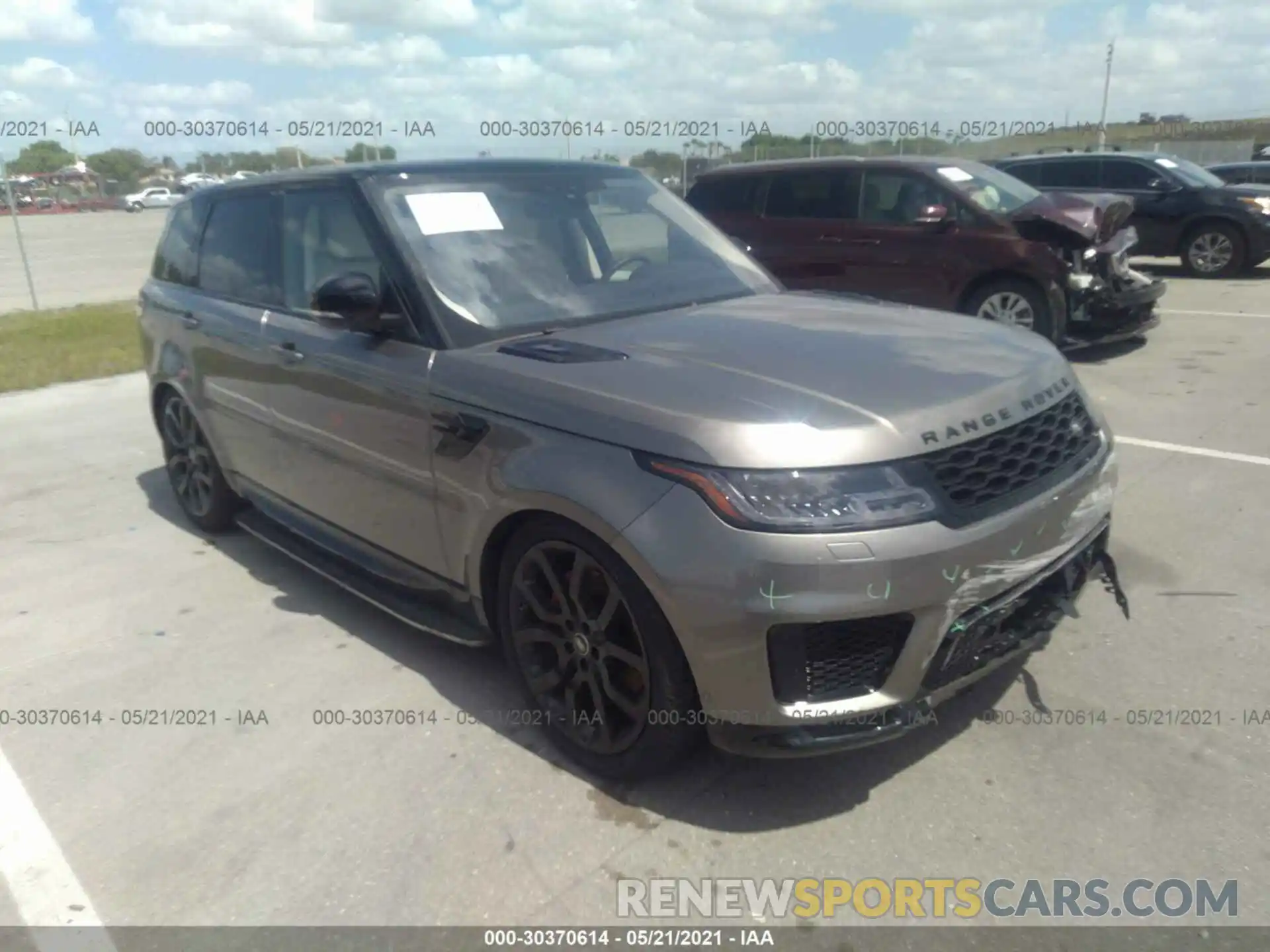 1 Фотография поврежденного автомобиля SALWR2SU5LA746527 LAND ROVER RANGE ROVER SPORT 2020