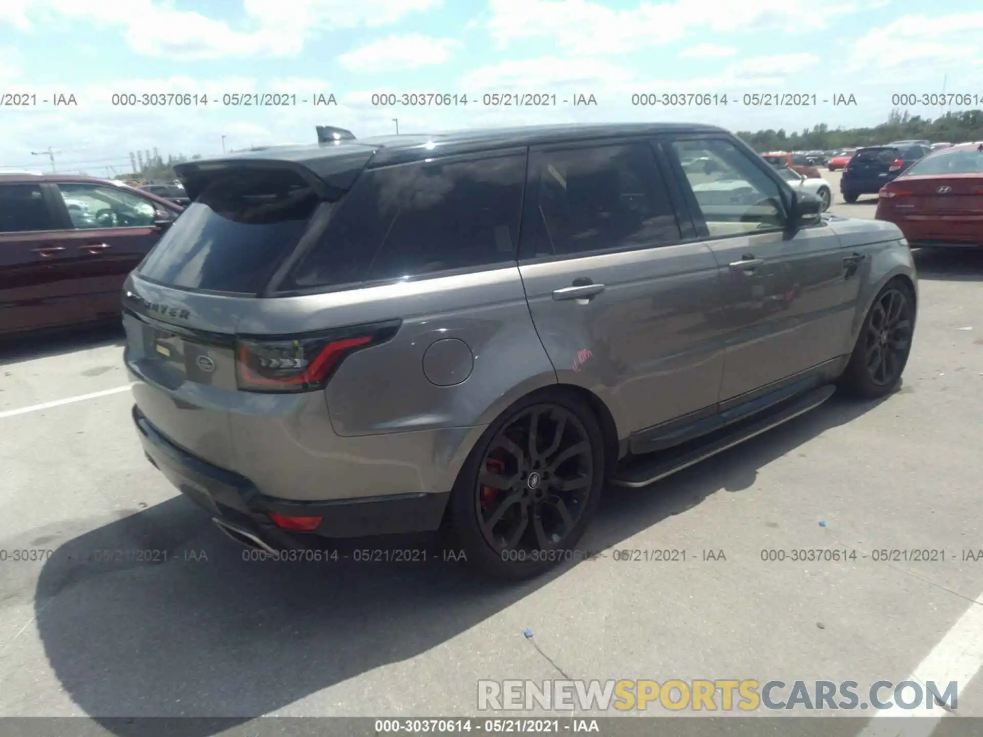 4 Фотография поврежденного автомобиля SALWR2SU5LA746527 LAND ROVER RANGE ROVER SPORT 2020