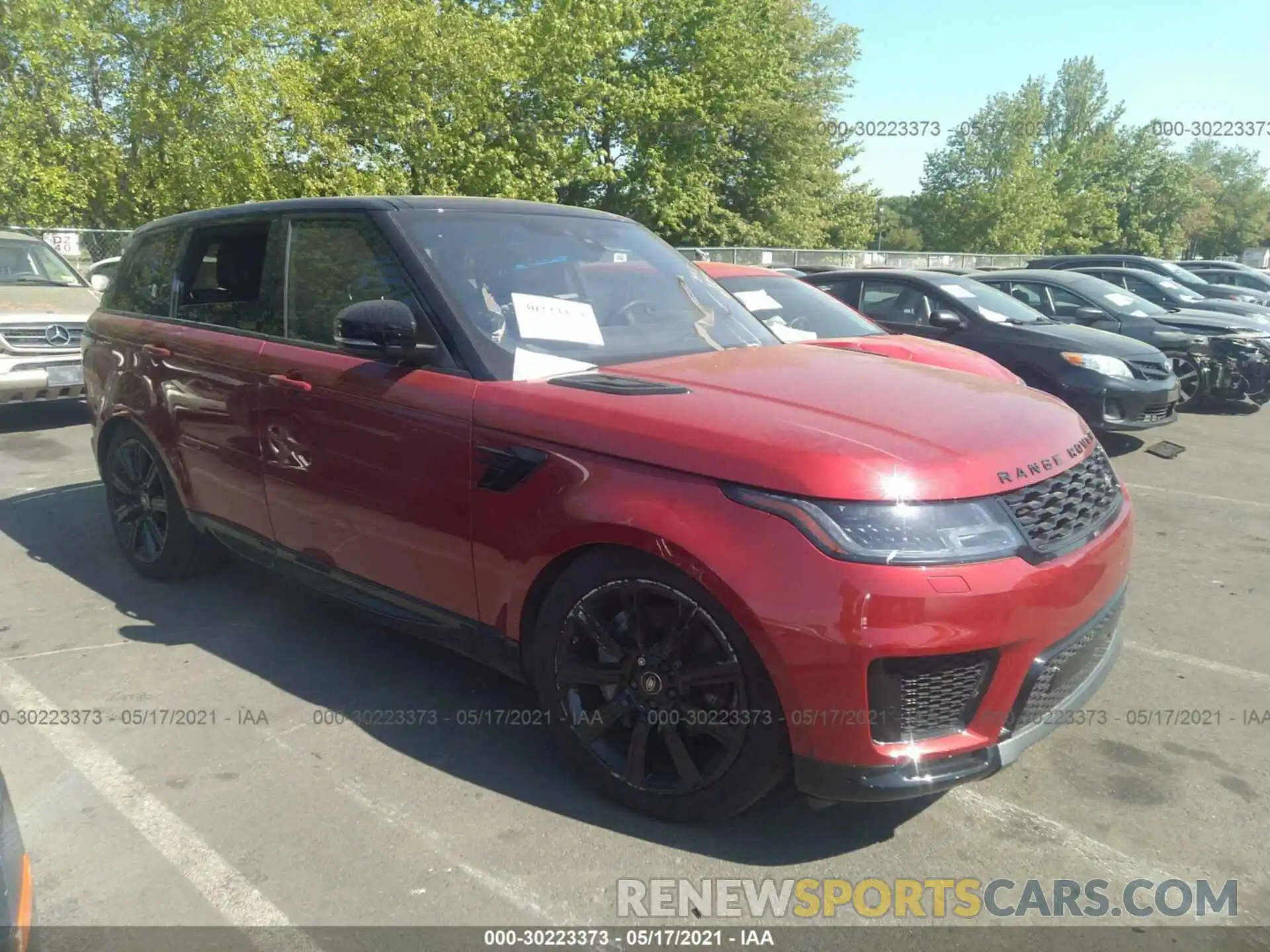 6 Photograph of a damaged car SALWR2SU5LA883001 LAND ROVER RANGE ROVER SPORT 2020