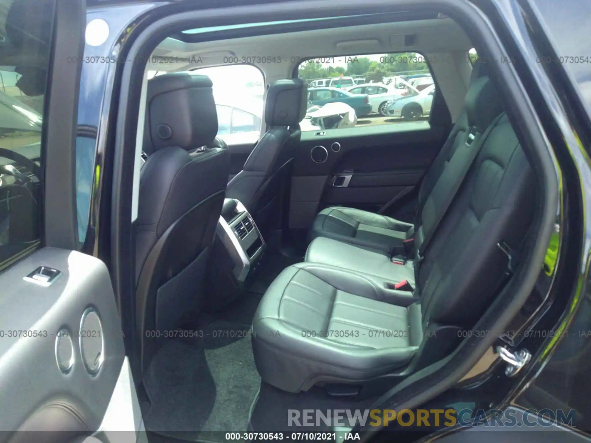 8 Photograph of a damaged car SALWR2SU5LA884052 LAND ROVER RANGE ROVER SPORT 2020