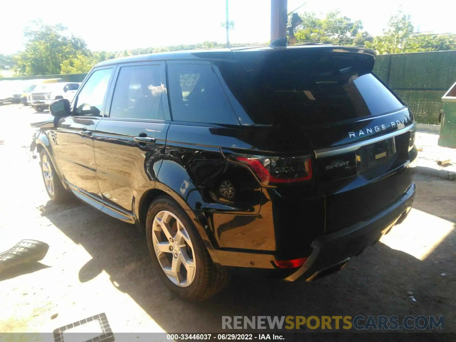 3 Фотография поврежденного автомобиля SALWR2SU5LA897447 LAND ROVER RANGE ROVER SPORT 2020