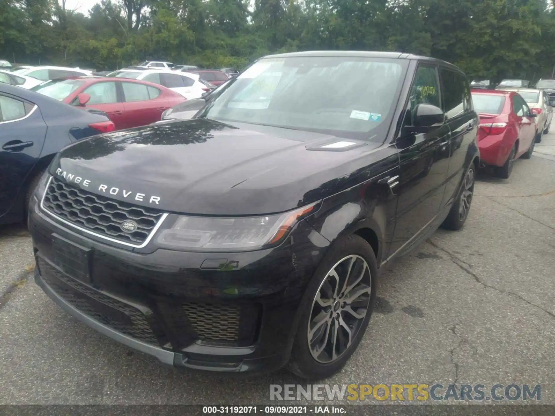 2 Фотография поврежденного автомобиля SALWR2SU7LA746772 LAND ROVER RANGE ROVER SPORT 2020