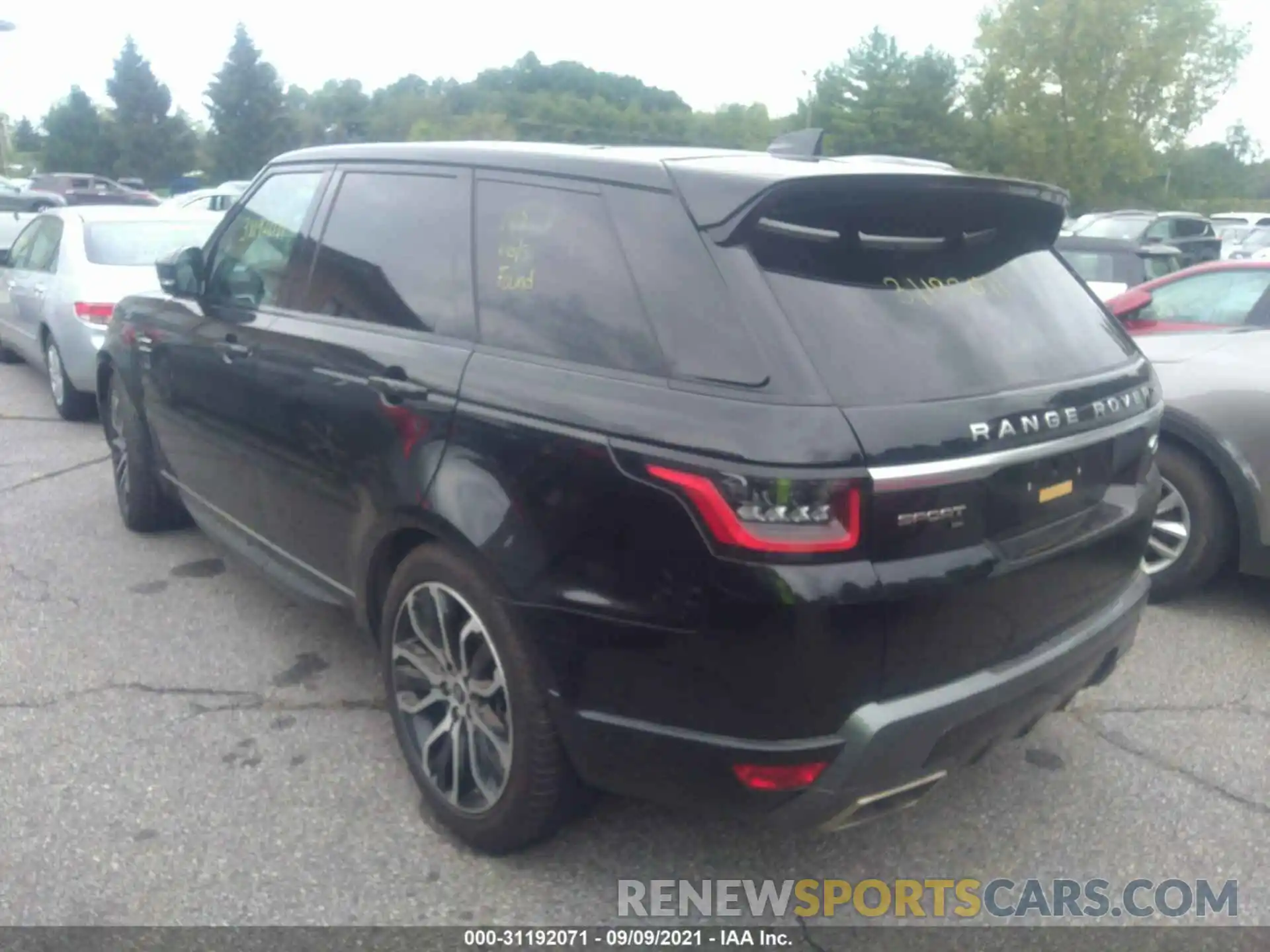 3 Photograph of a damaged car SALWR2SU7LA746772 LAND ROVER RANGE ROVER SPORT 2020