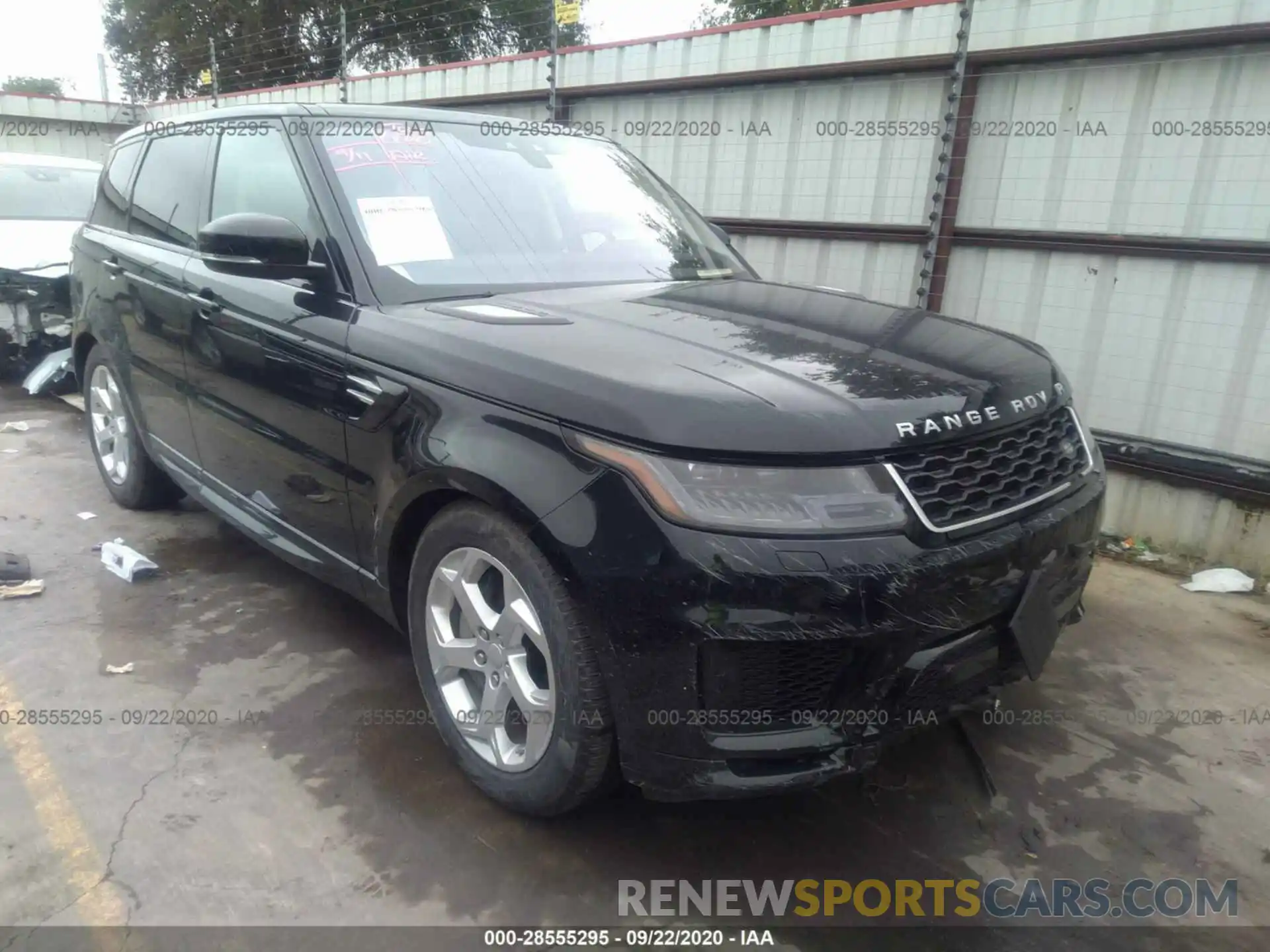 1 Фотография поврежденного автомобиля SALWR2SU7LA883095 LAND ROVER RANGE ROVER SPORT 2020