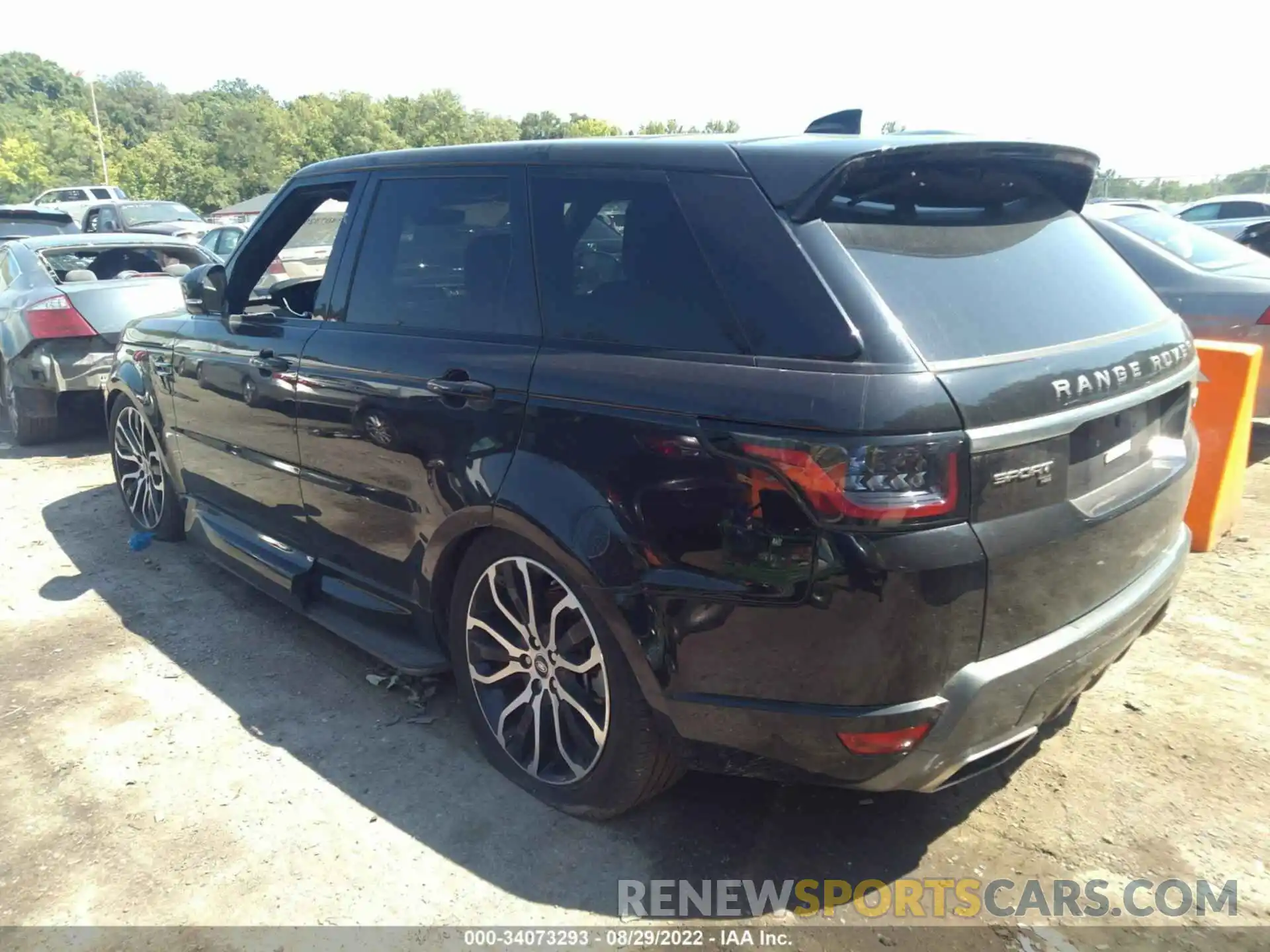 3 Фотография поврежденного автомобиля SALWR2SU7LA892072 LAND ROVER RANGE ROVER SPORT 2020