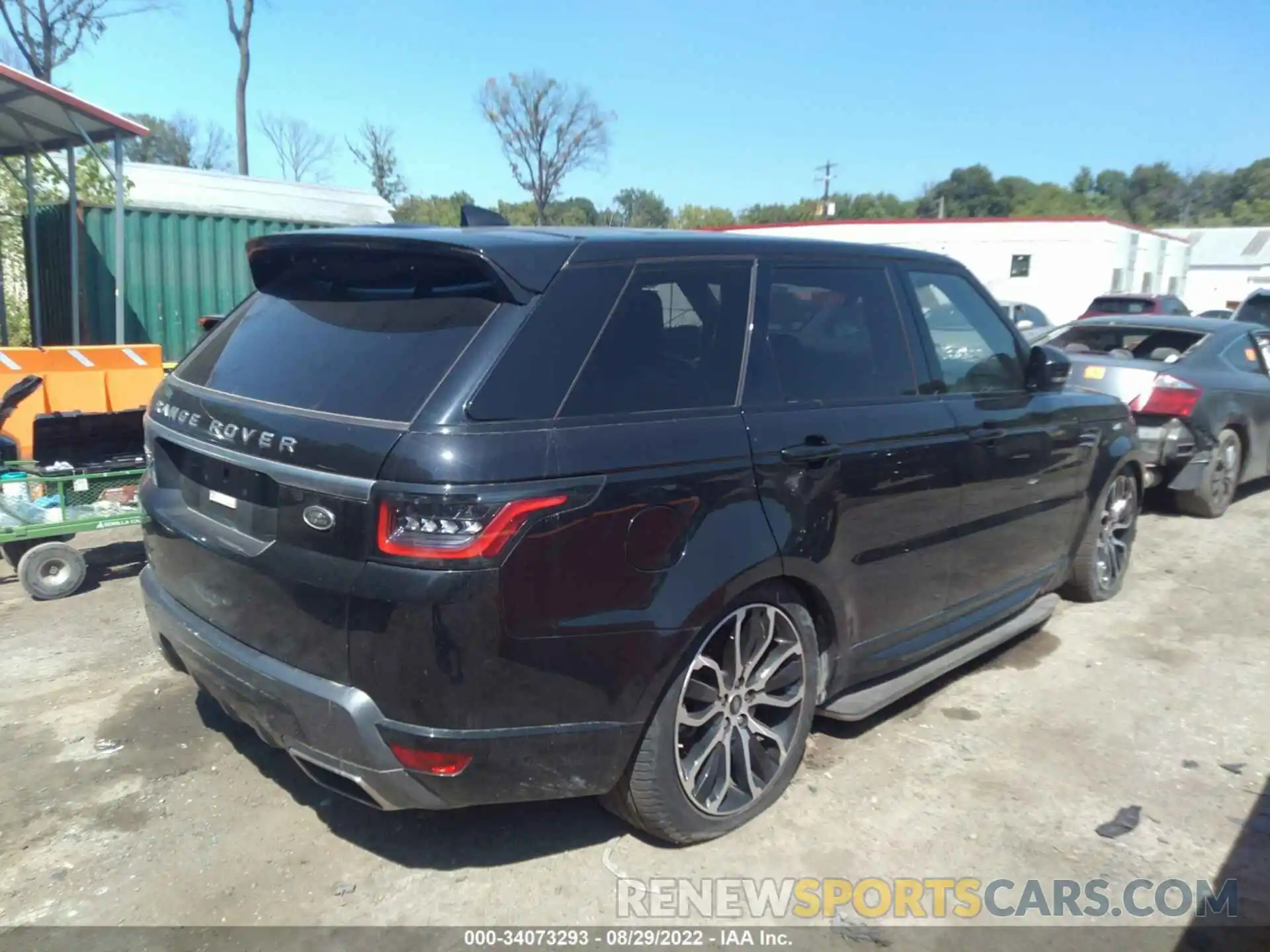 4 Фотография поврежденного автомобиля SALWR2SU7LA892072 LAND ROVER RANGE ROVER SPORT 2020