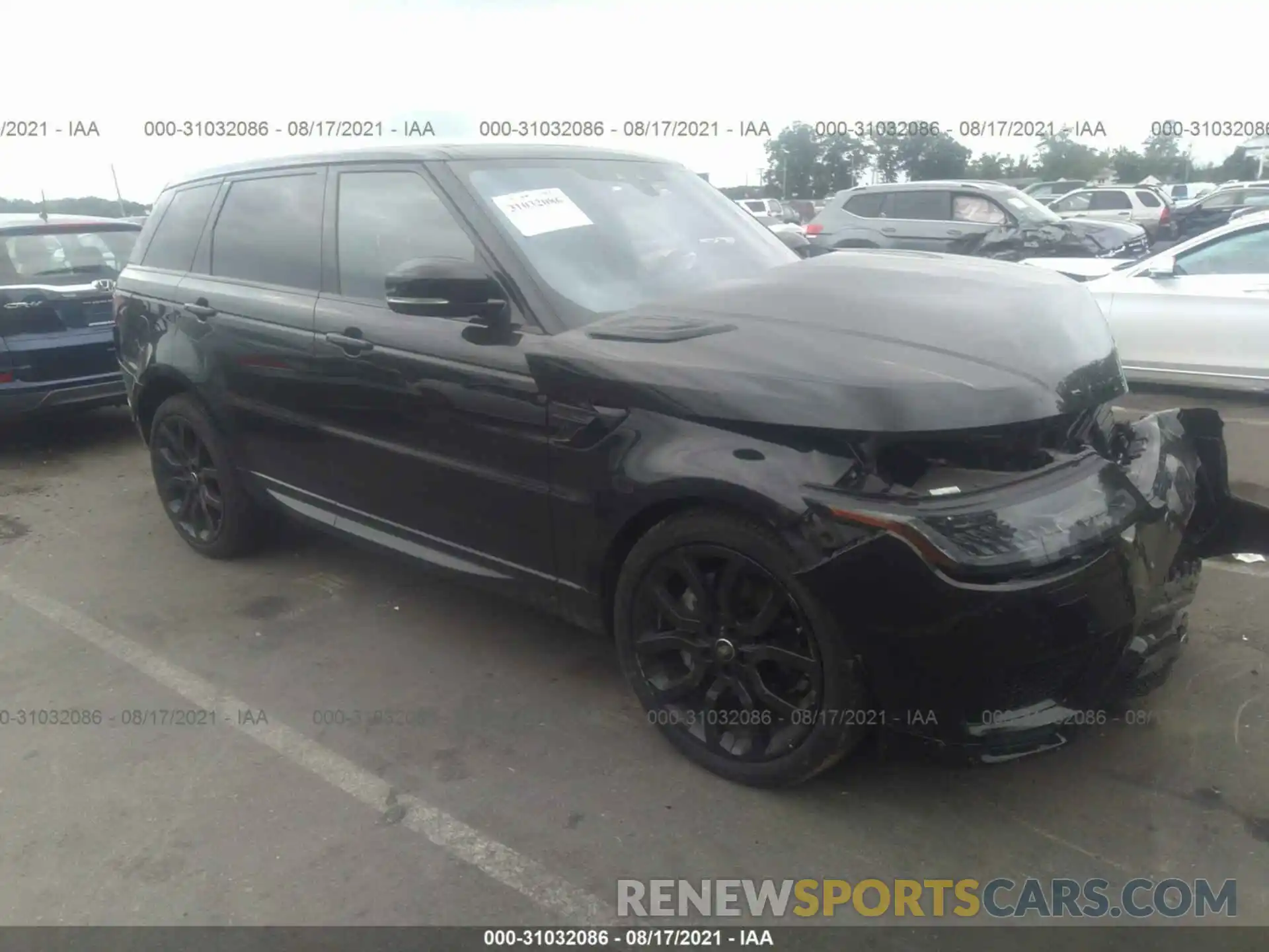 1 Photograph of a damaged car SALWR2SU8LA716244 LAND ROVER RANGE ROVER SPORT 2020