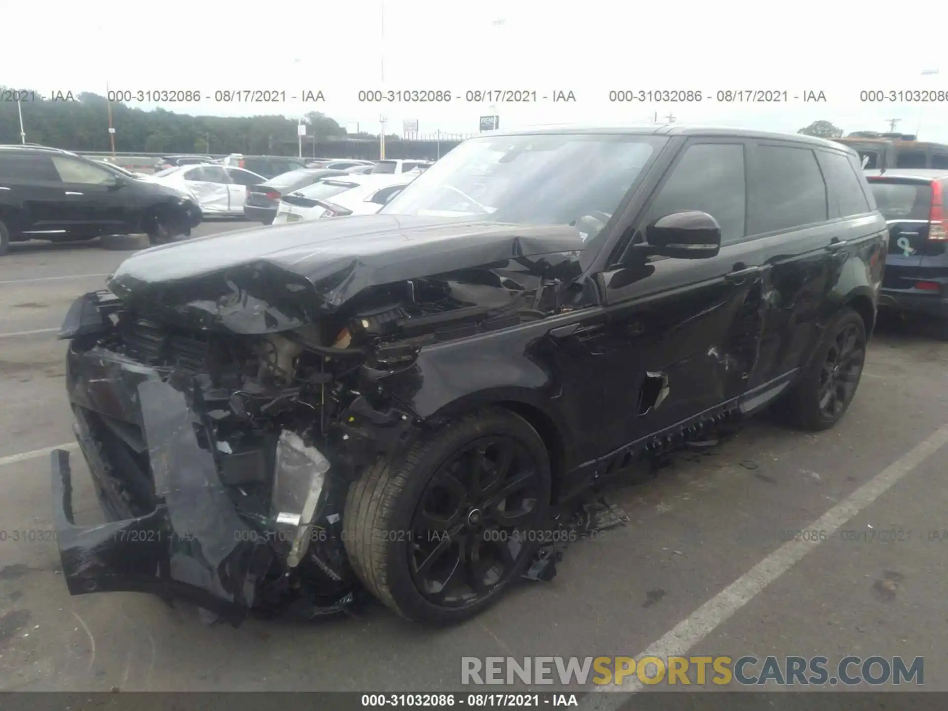 2 Фотография поврежденного автомобиля SALWR2SU8LA716244 LAND ROVER RANGE ROVER SPORT 2020