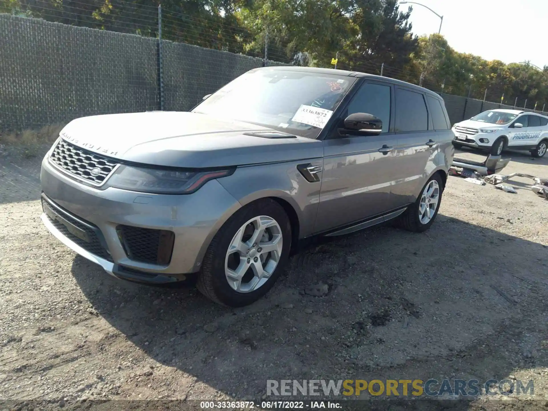 2 Фотография поврежденного автомобиля SALWR2SU8LA734758 LAND ROVER RANGE ROVER SPORT 2020