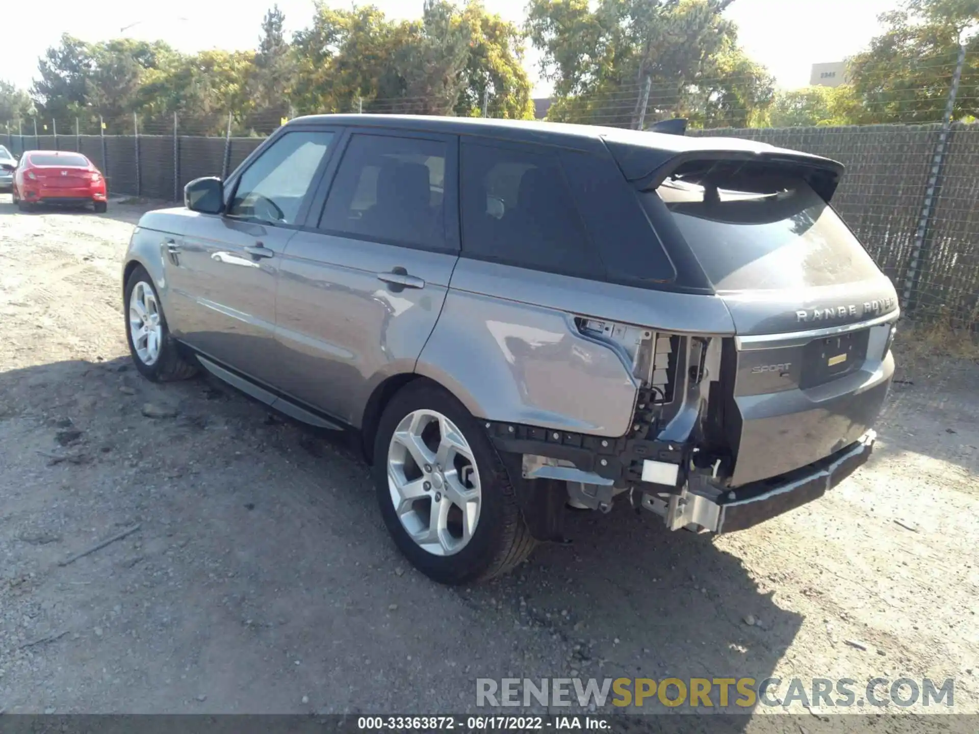 3 Фотография поврежденного автомобиля SALWR2SU8LA734758 LAND ROVER RANGE ROVER SPORT 2020