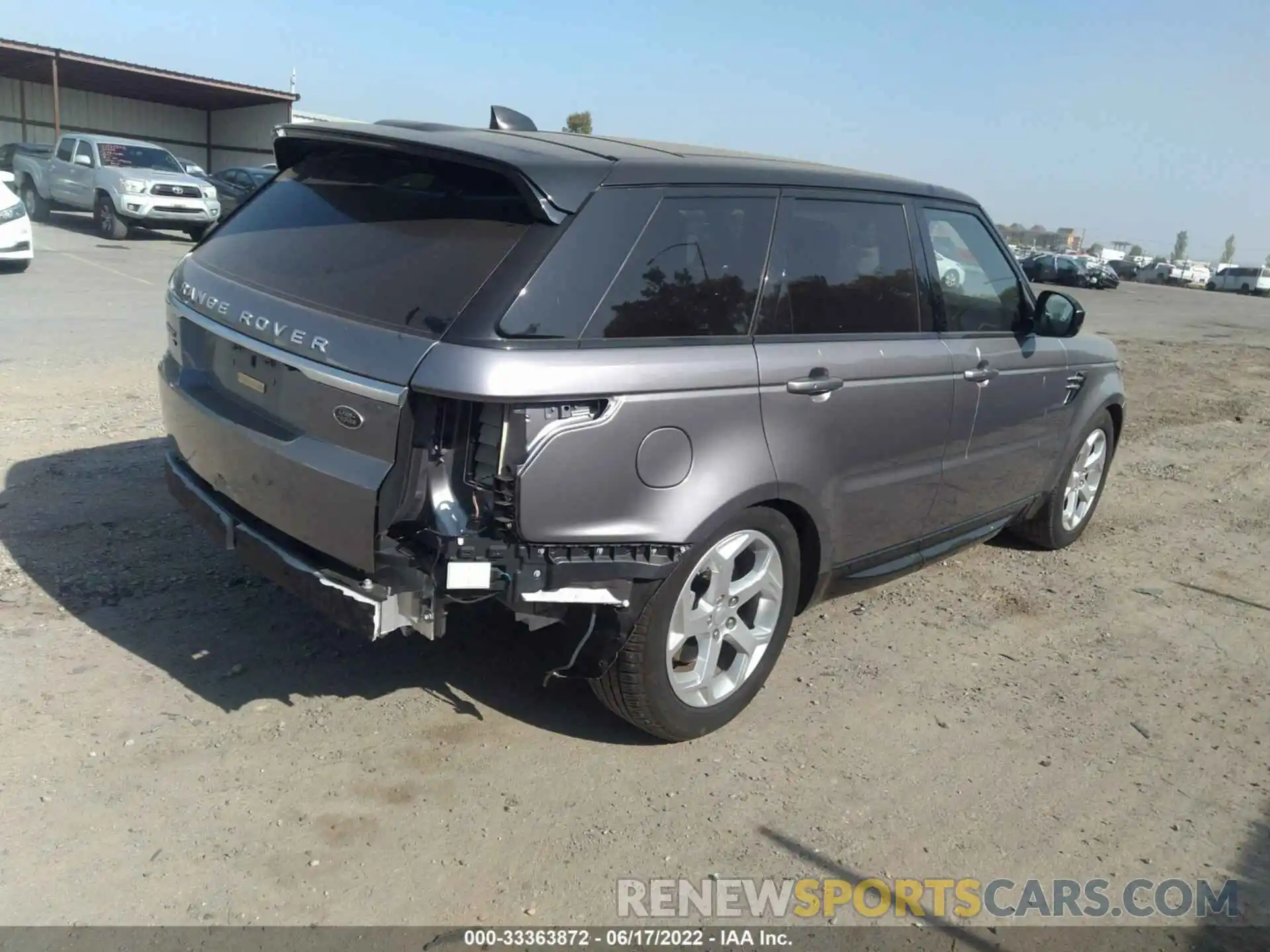 4 Фотография поврежденного автомобиля SALWR2SU8LA734758 LAND ROVER RANGE ROVER SPORT 2020