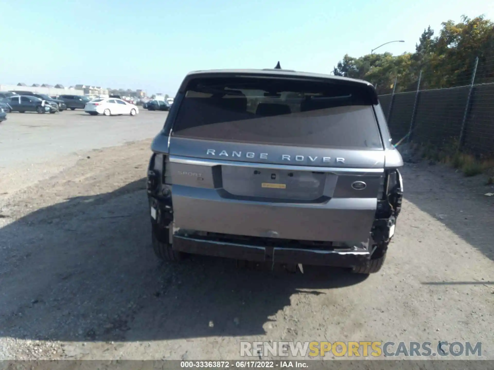 6 Photograph of a damaged car SALWR2SU8LA734758 LAND ROVER RANGE ROVER SPORT 2020