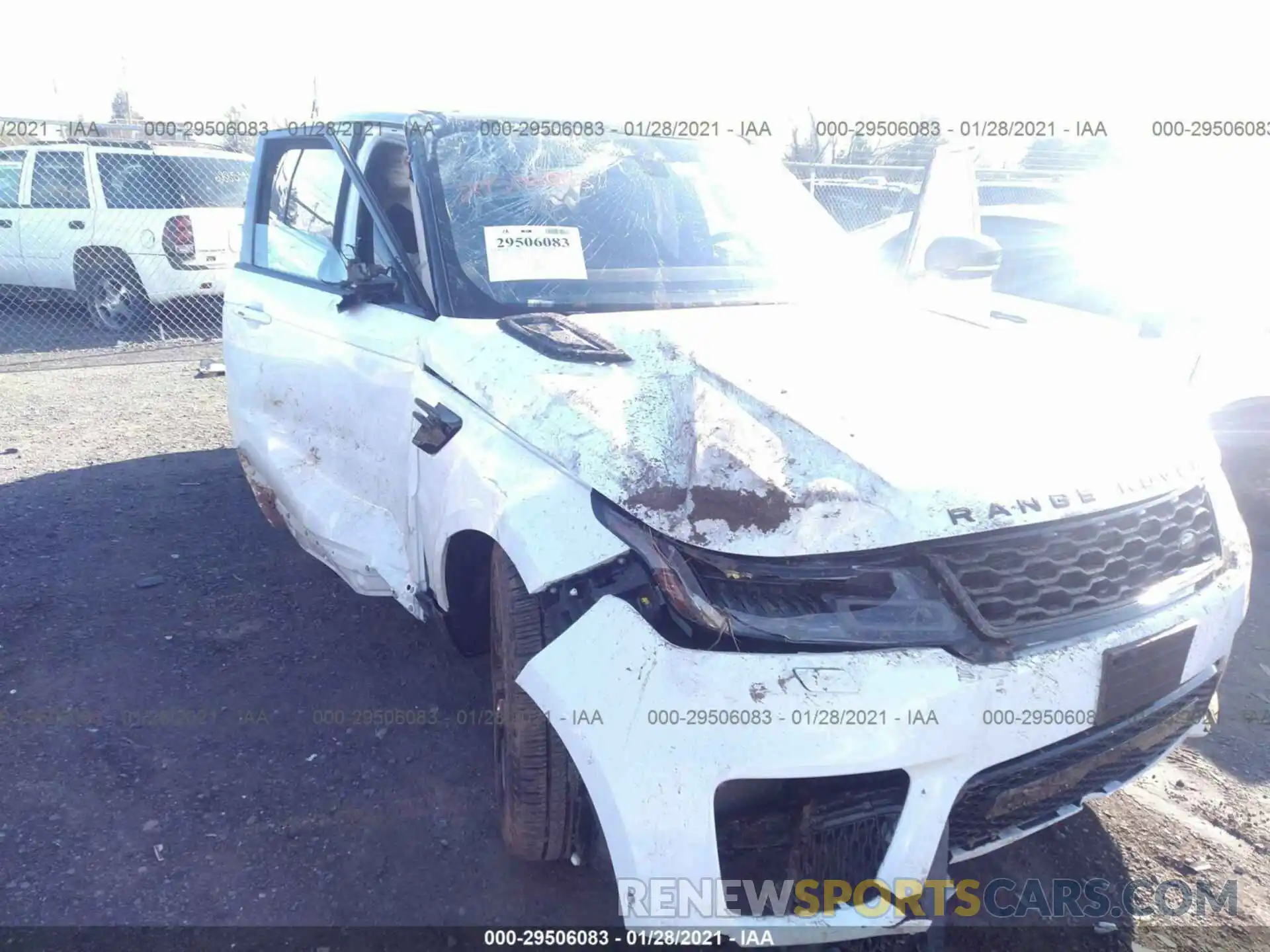 6 Фотография поврежденного автомобиля SALWR2SU8LA740009 LAND ROVER RANGE ROVER SPORT 2020