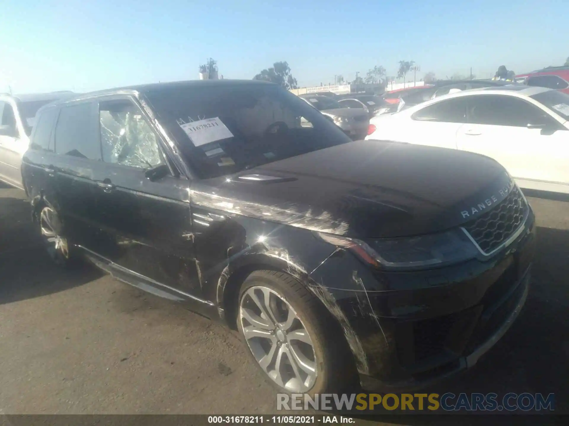 1 Photograph of a damaged car SALWR2SU8LA741631 LAND ROVER RANGE ROVER SPORT 2020