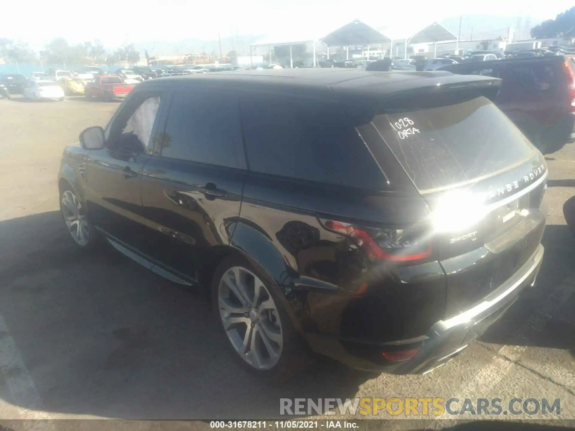 3 Photograph of a damaged car SALWR2SU8LA741631 LAND ROVER RANGE ROVER SPORT 2020