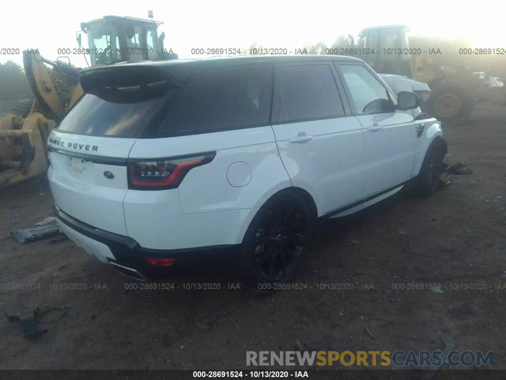 4 Фотография поврежденного автомобиля SALWR2SU8LA879833 LAND ROVER RANGE ROVER SPORT 2020