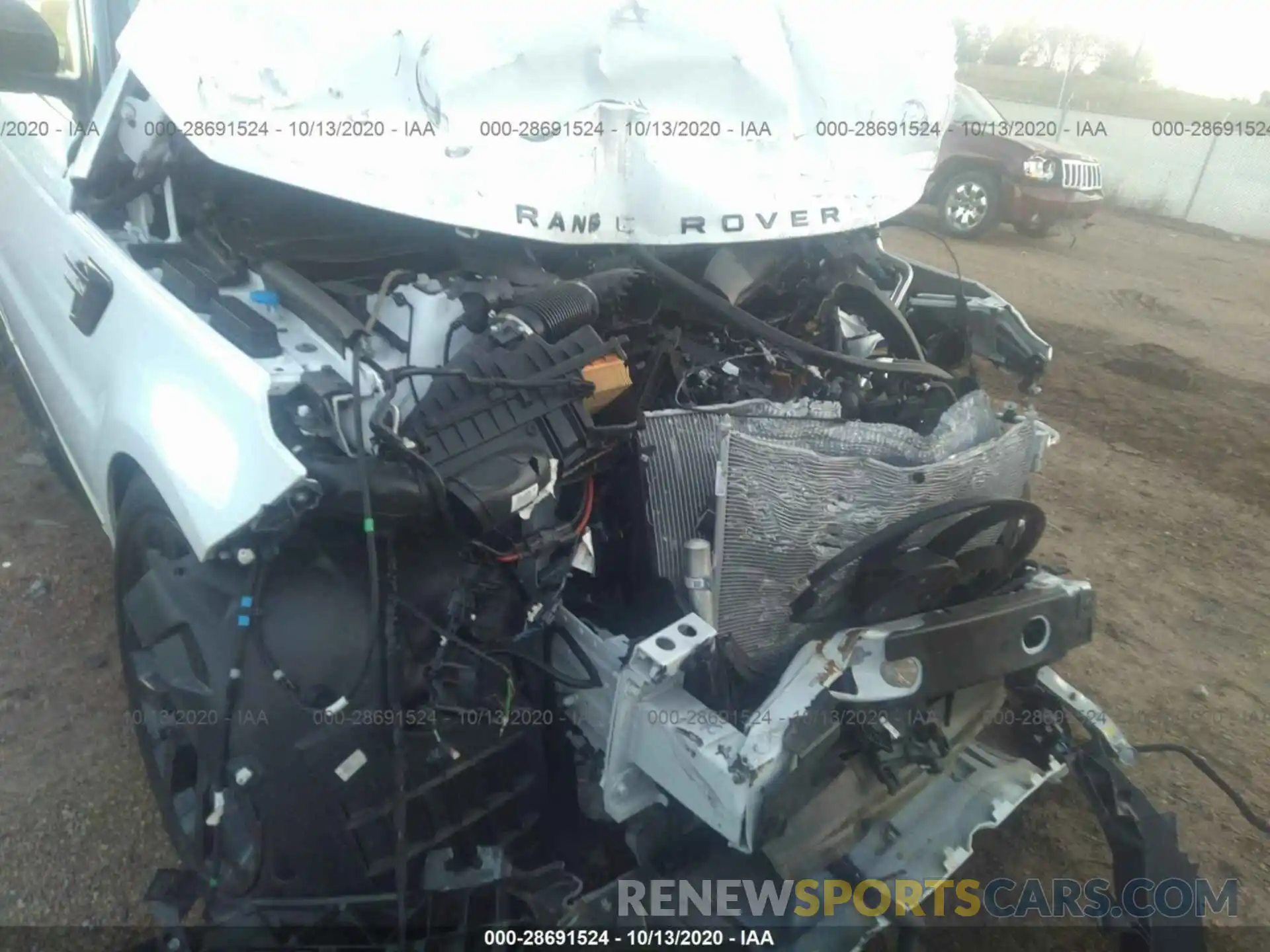 6 Photograph of a damaged car SALWR2SU8LA879833 LAND ROVER RANGE ROVER SPORT 2020