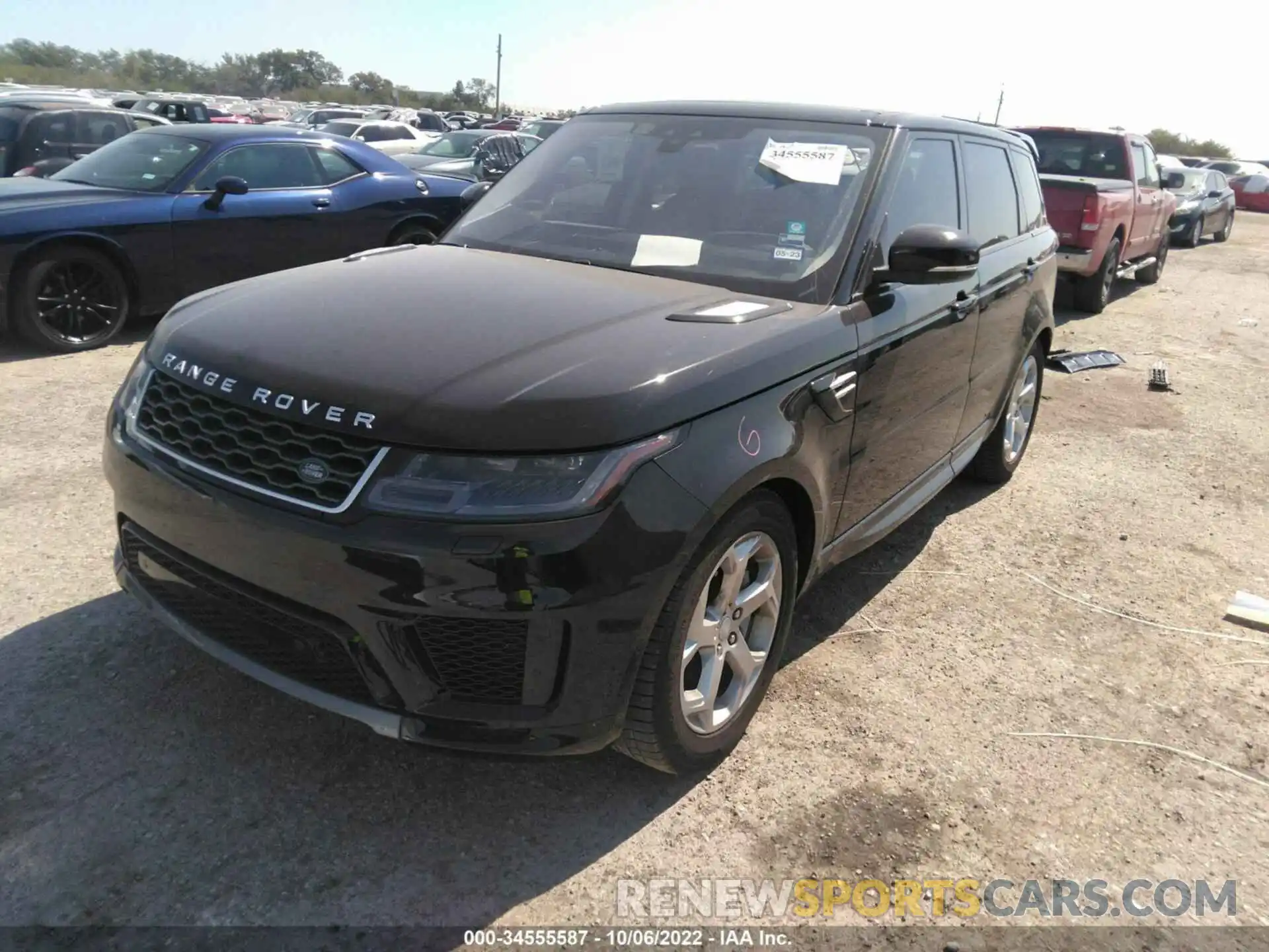 2 Photograph of a damaged car SALWR2SU8LA898043 LAND ROVER RANGE ROVER SPORT 2020