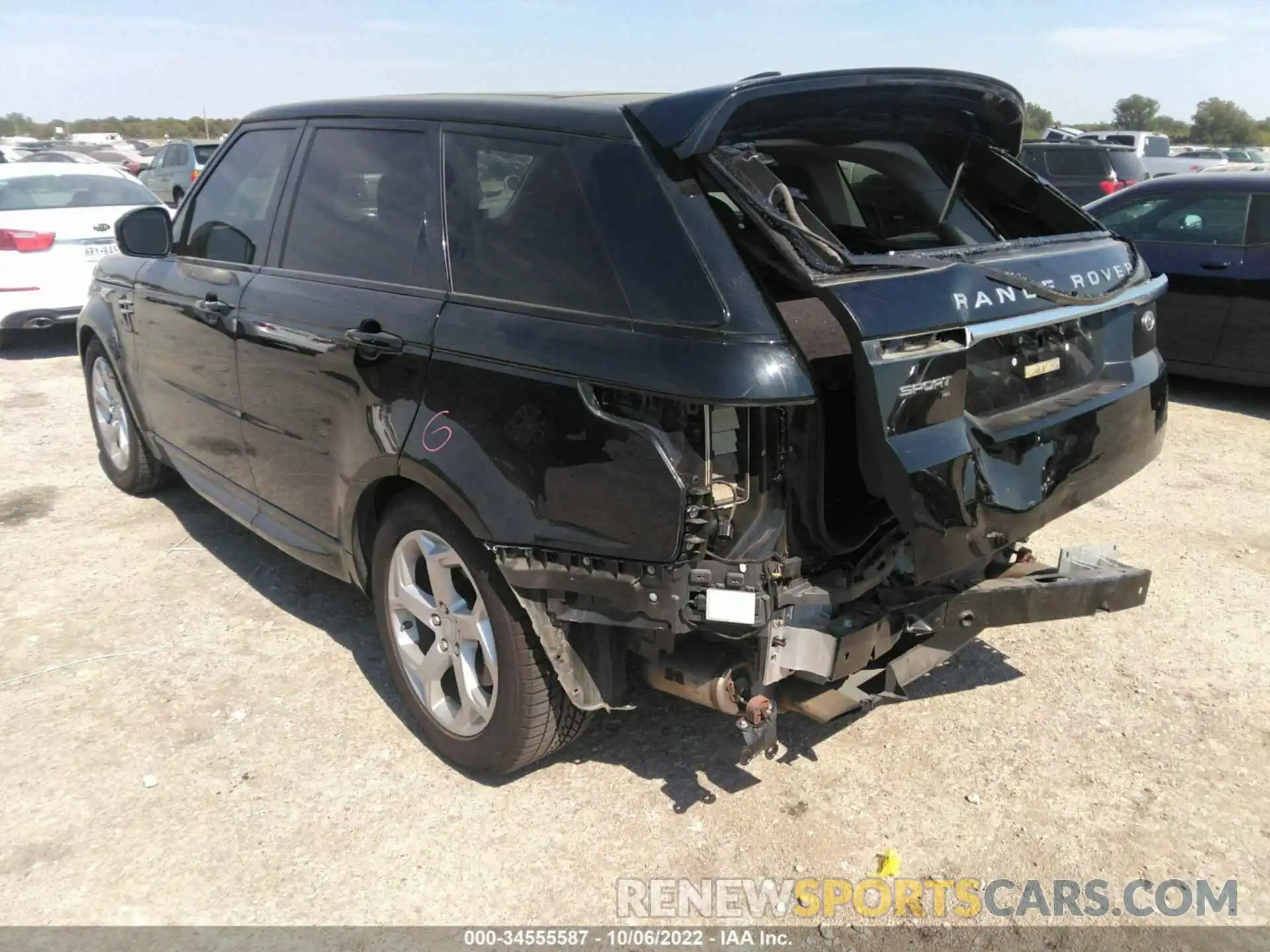 3 Photograph of a damaged car SALWR2SU8LA898043 LAND ROVER RANGE ROVER SPORT 2020