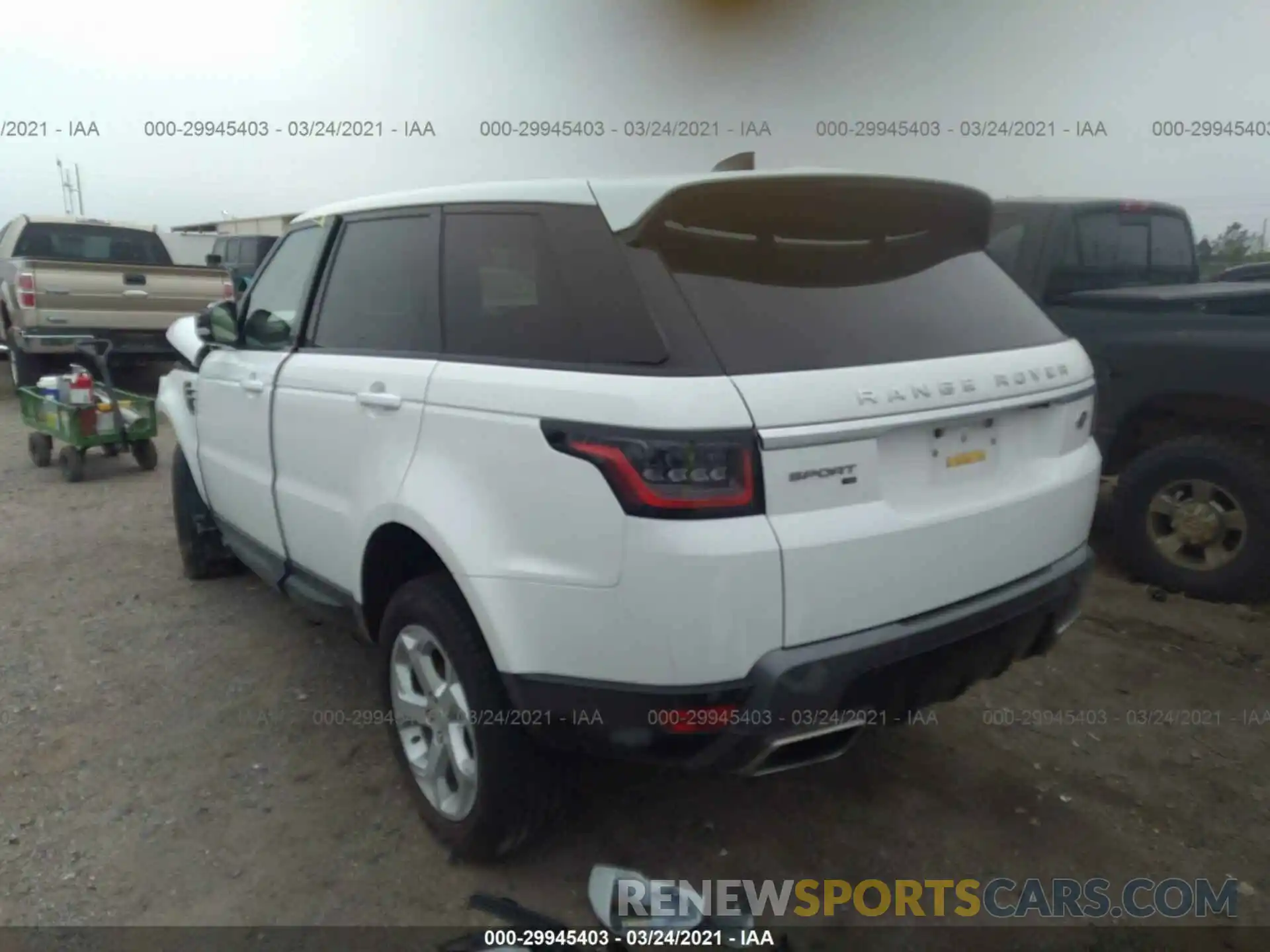 3 Photograph of a damaged car SALWR2SUXLA899422 LAND ROVER RANGE ROVER SPORT 2020