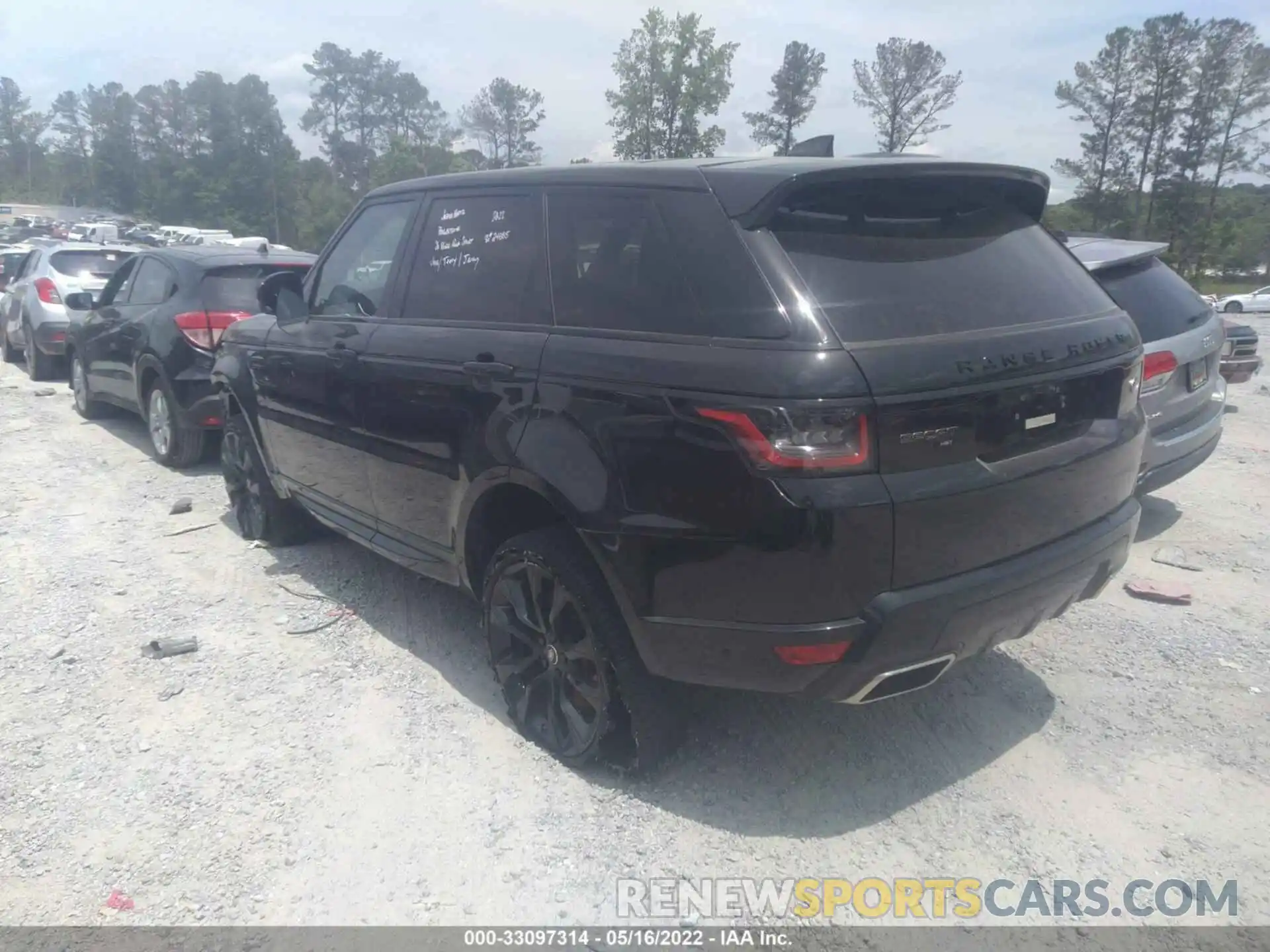 3 Photograph of a damaged car SALWS2RU0LA709380 LAND ROVER RANGE ROVER SPORT 2020