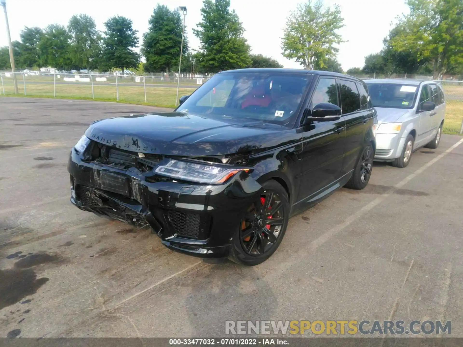 2 Photograph of a damaged car SALWS2RU0LA724588 LAND ROVER RANGE ROVER SPORT 2020