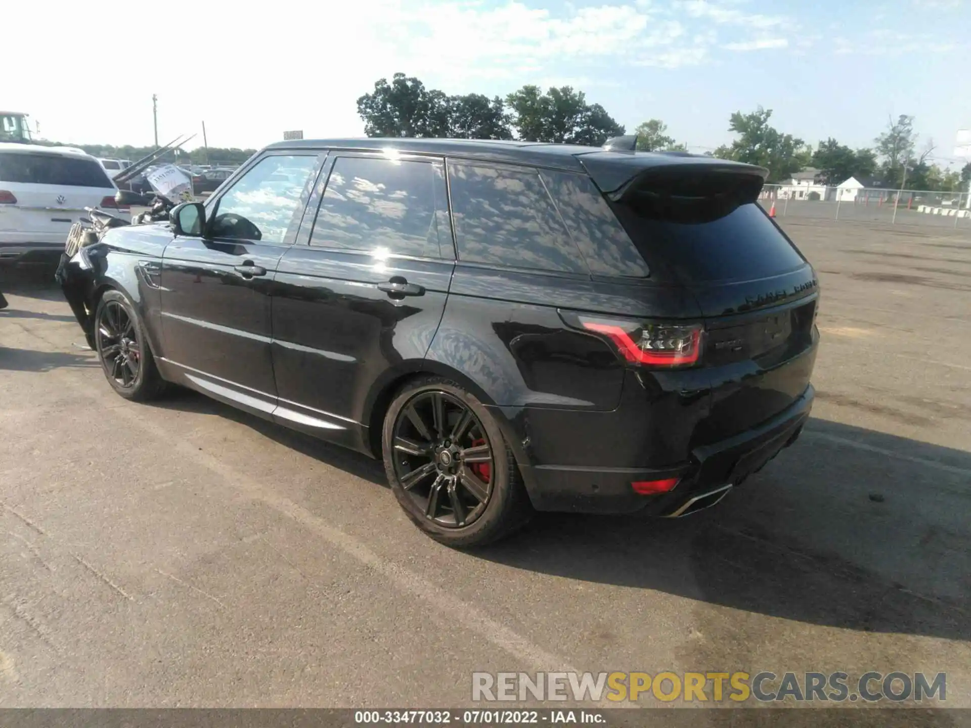 3 Photograph of a damaged car SALWS2RU0LA724588 LAND ROVER RANGE ROVER SPORT 2020