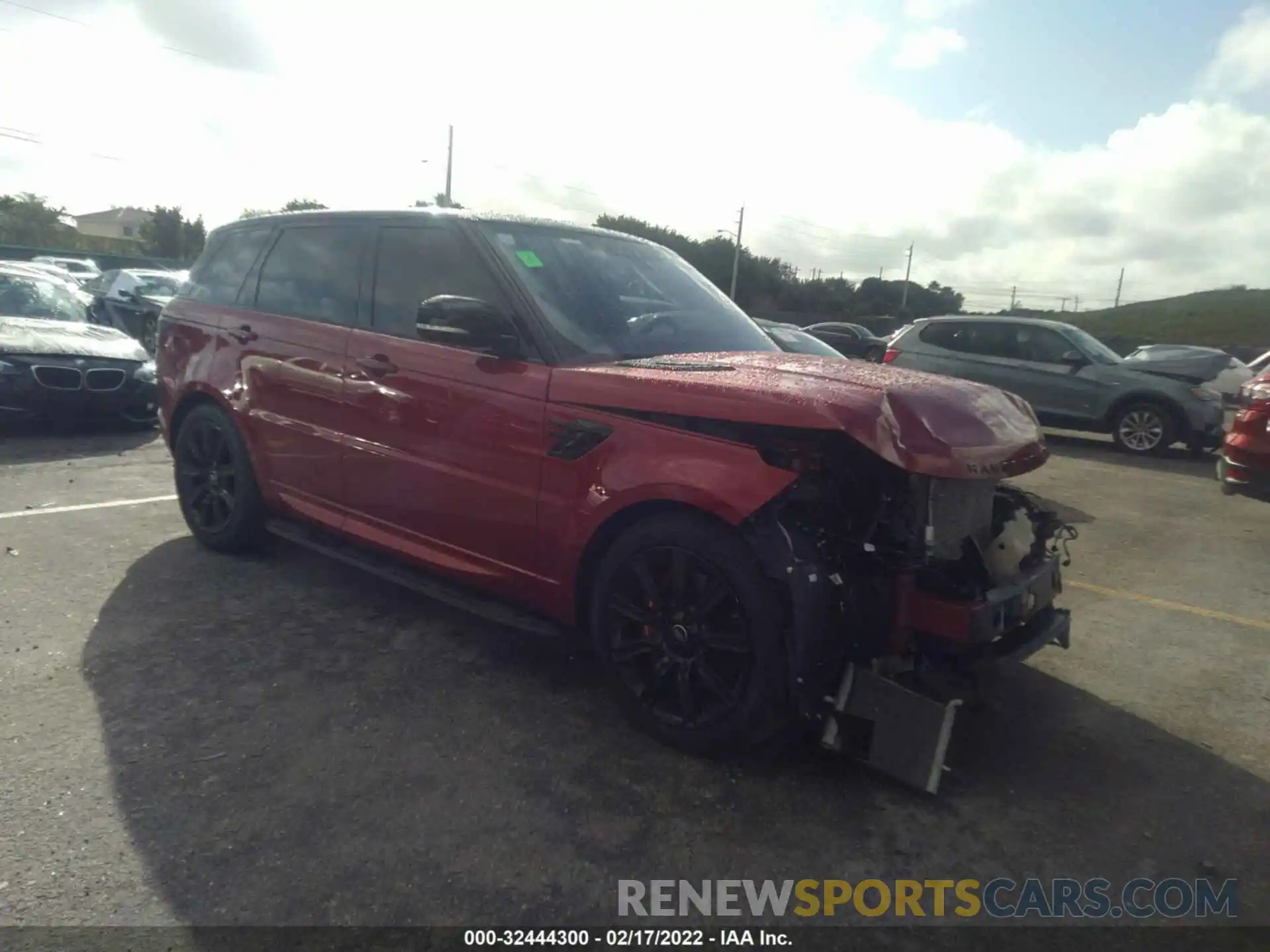 1 Photograph of a damaged car SALWS2RU1LA746471 LAND ROVER RANGE ROVER SPORT 2020