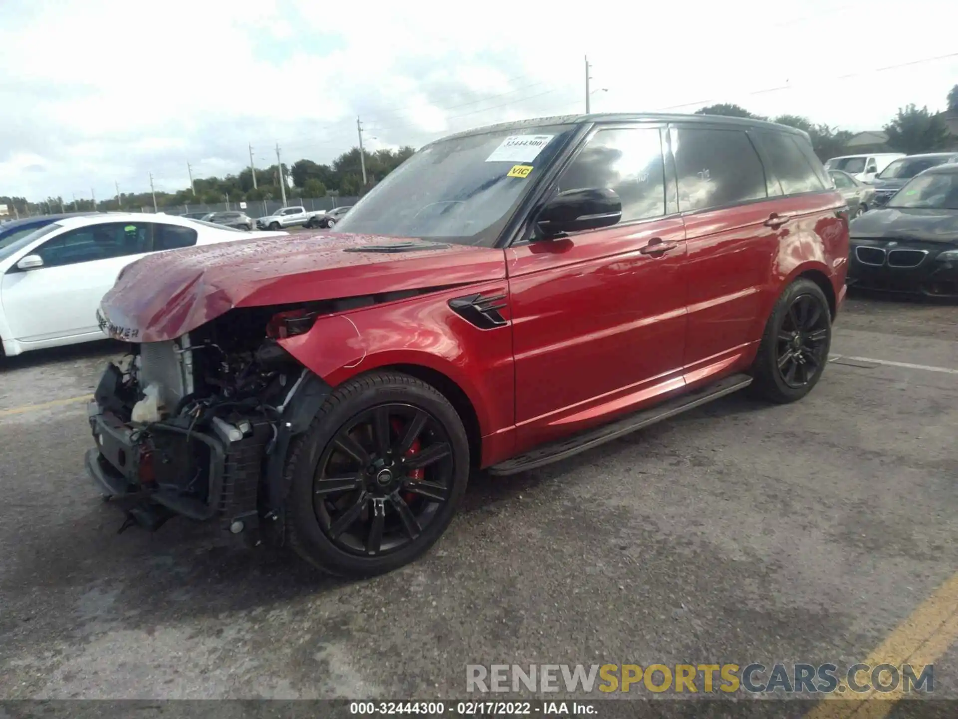 2 Photograph of a damaged car SALWS2RU1LA746471 LAND ROVER RANGE ROVER SPORT 2020