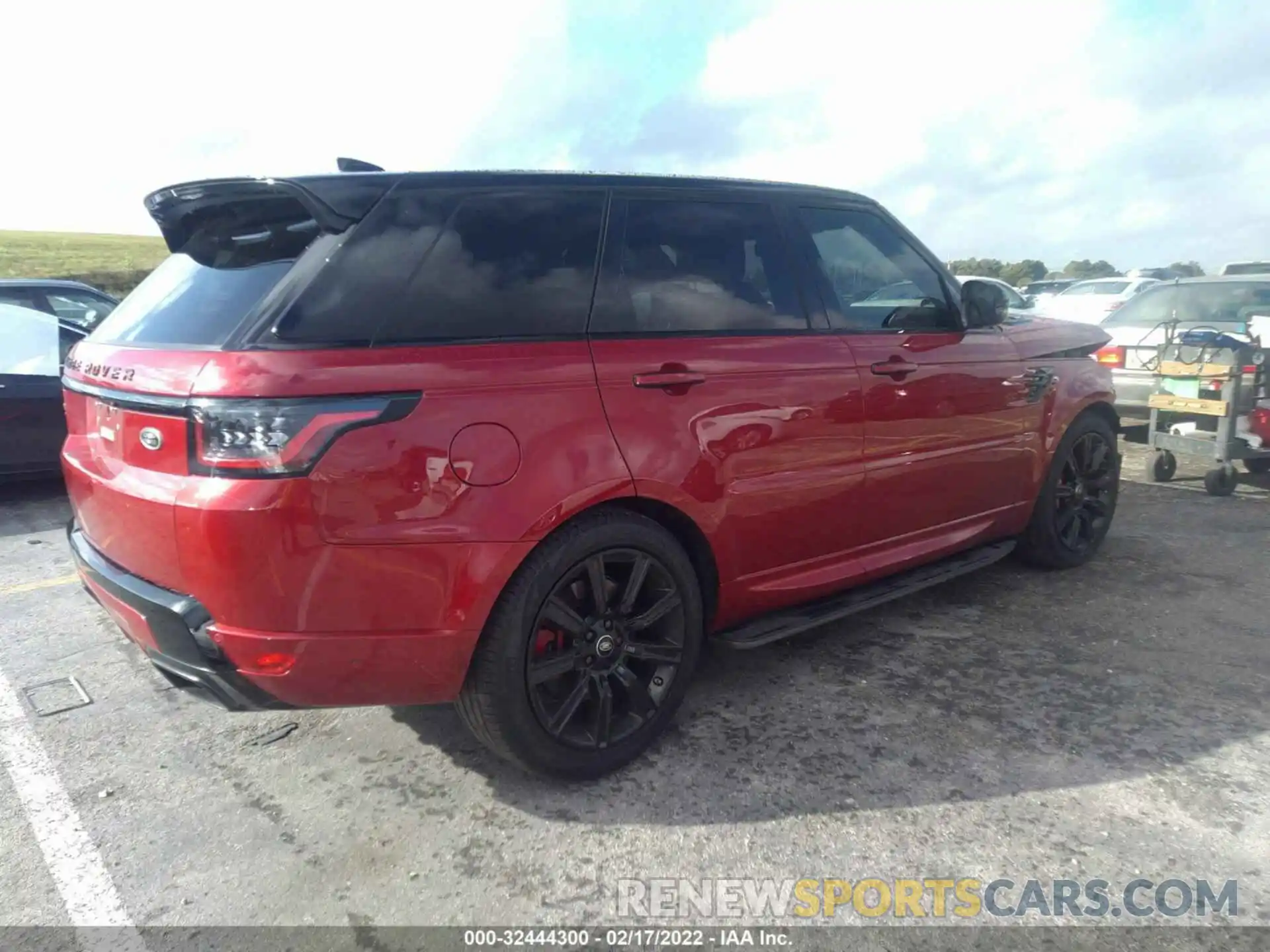 4 Фотография поврежденного автомобиля SALWS2RU1LA746471 LAND ROVER RANGE ROVER SPORT 2020