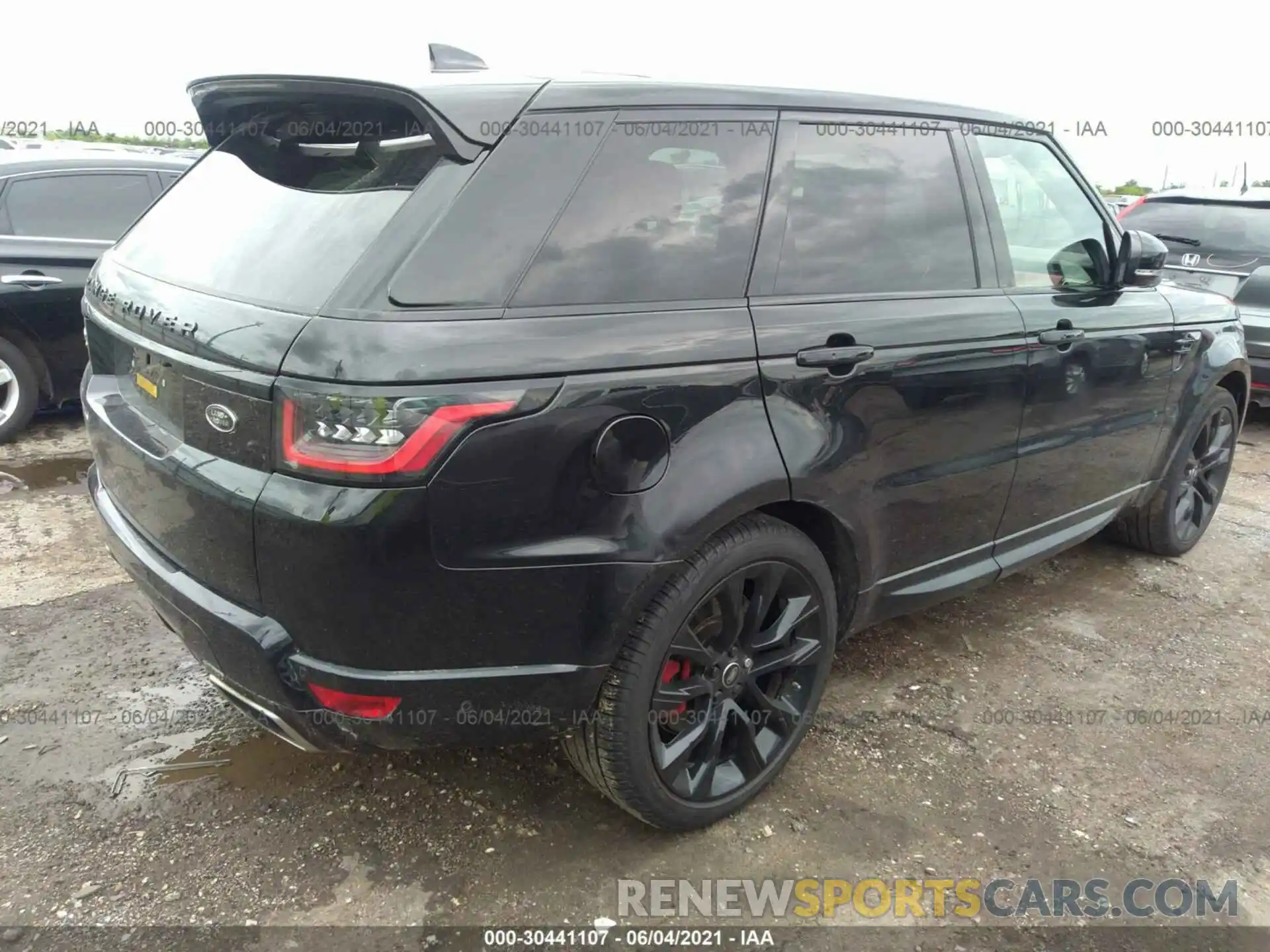 4 Фотография поврежденного автомобиля SALWS2RU2LA706657 LAND ROVER RANGE ROVER SPORT 2020