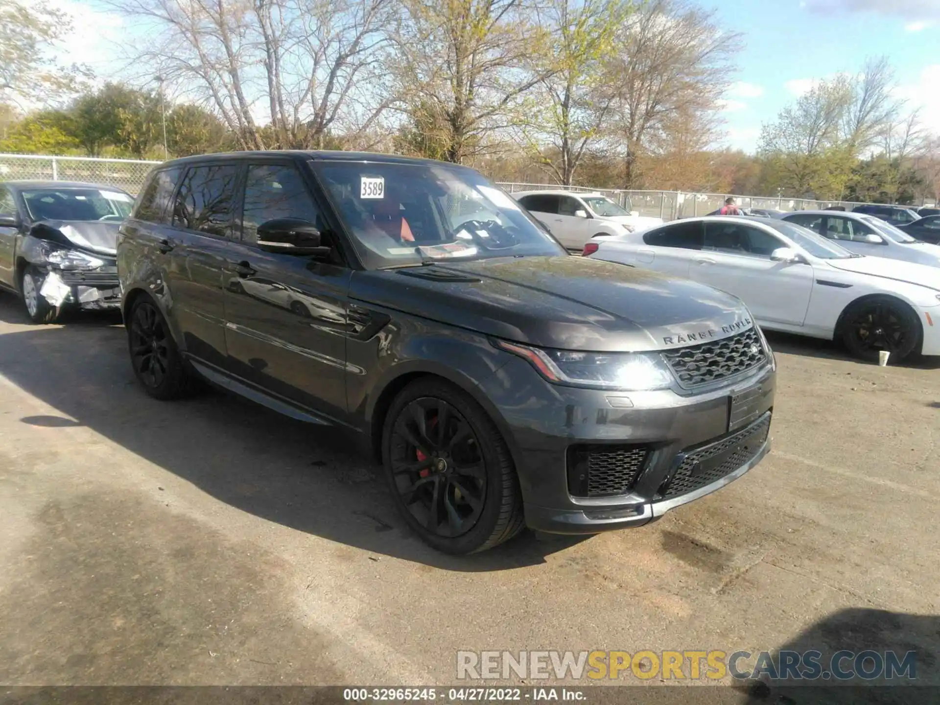 1 Photograph of a damaged car SALWS2RU2LA721613 LAND ROVER RANGE ROVER SPORT 2020