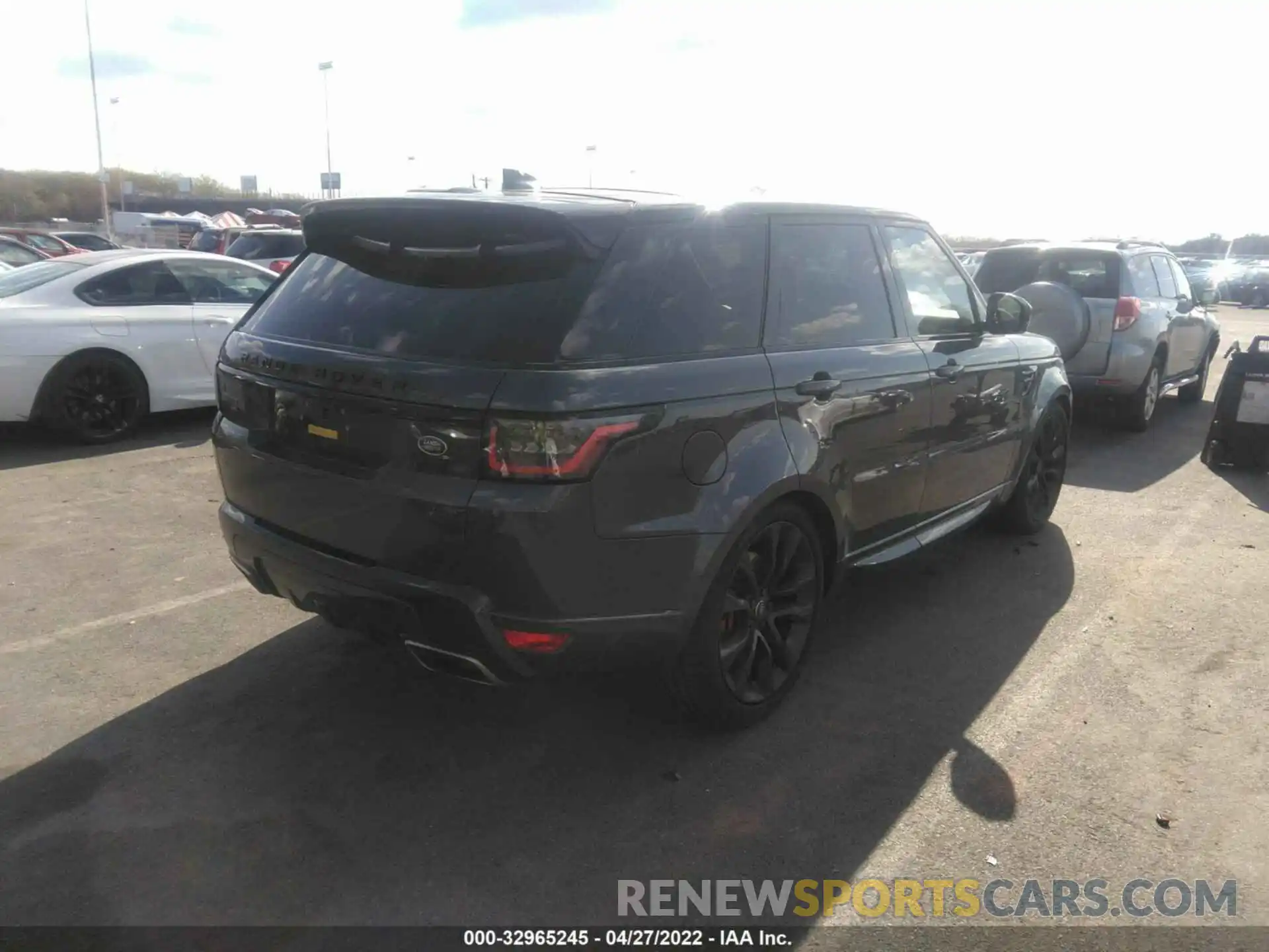 4 Photograph of a damaged car SALWS2RU2LA721613 LAND ROVER RANGE ROVER SPORT 2020