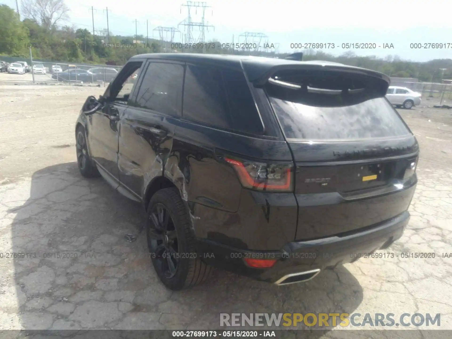 3 Photograph of a damaged car SALWS2RU2LA723779 LAND ROVER RANGE ROVER SPORT 2020