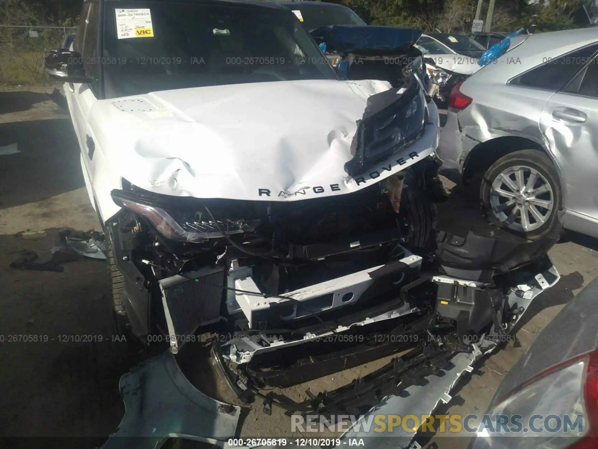 6 Photograph of a damaged car SALWS2RU2LA883743 LAND ROVER RANGE ROVER SPORT 2020