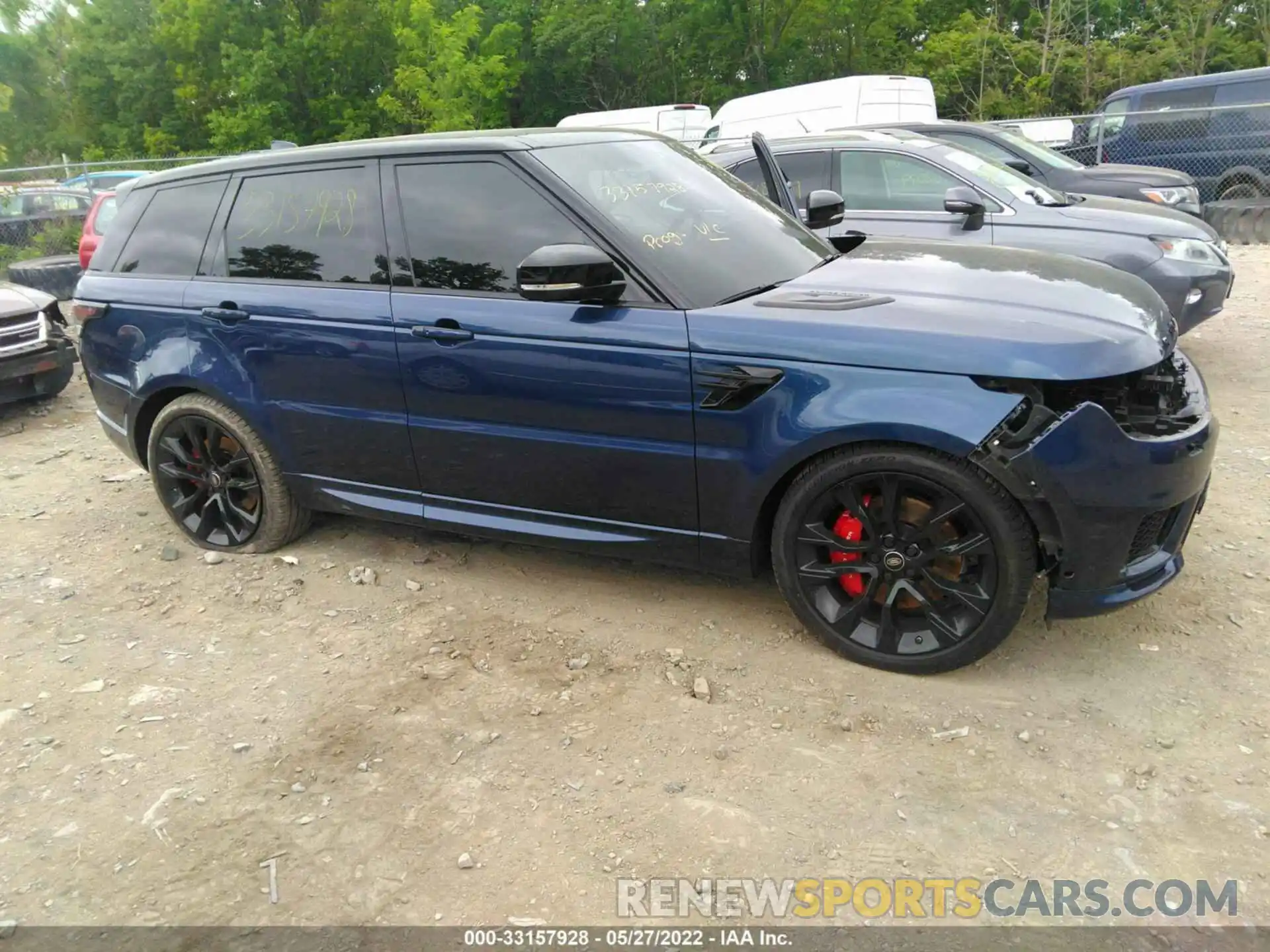 1 Фотография поврежденного автомобиля SALWS2RU3LA700947 LAND ROVER RANGE ROVER SPORT 2020