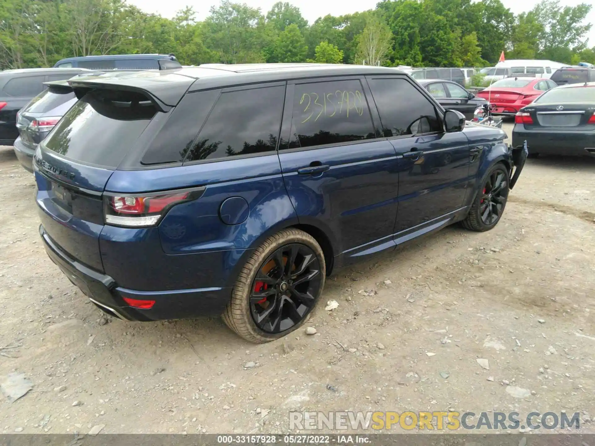 4 Фотография поврежденного автомобиля SALWS2RU3LA700947 LAND ROVER RANGE ROVER SPORT 2020