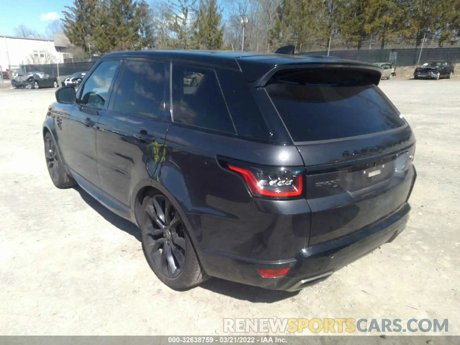 3 Photograph of a damaged car SALWS2RU3LA889518 LAND ROVER RANGE ROVER SPORT 2020