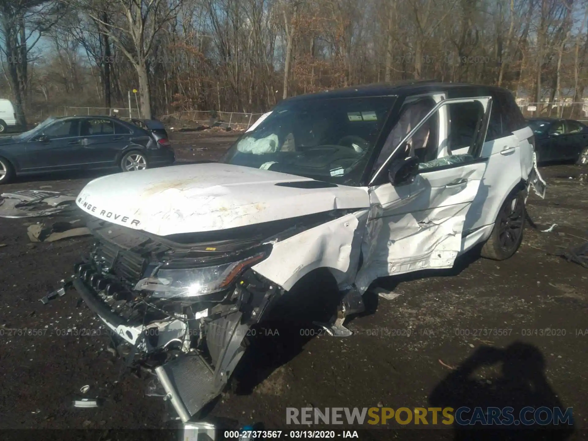 2 Photograph of a damaged car SALWS2RU4LA891939 LAND ROVER RANGE ROVER SPORT 2020