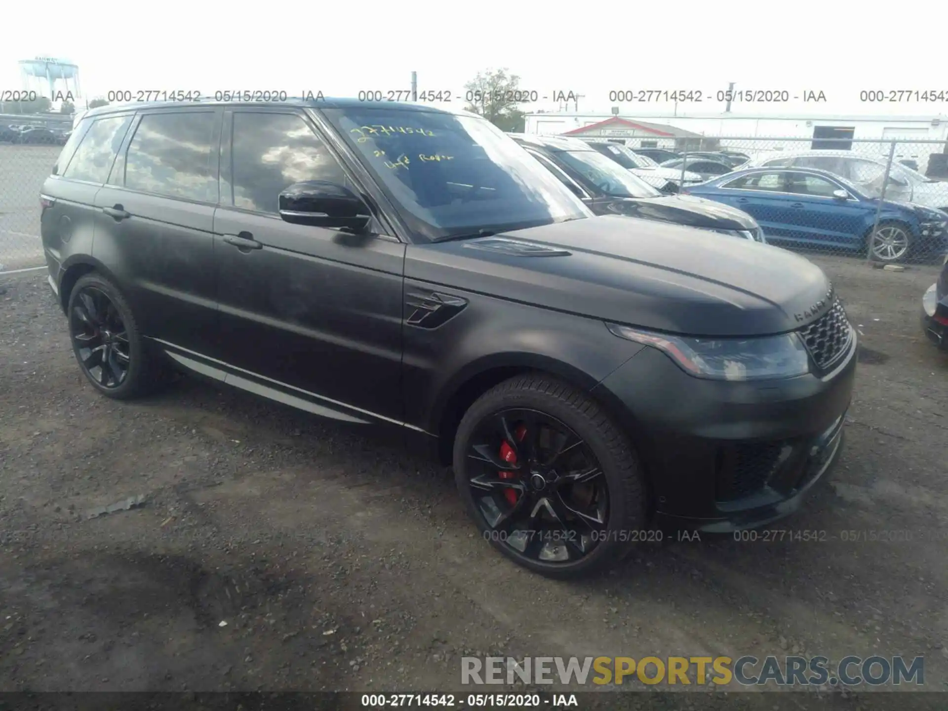 1 Фотография поврежденного автомобиля SALWS2RU6LA704958 LAND ROVER RANGE ROVER SPORT 2020