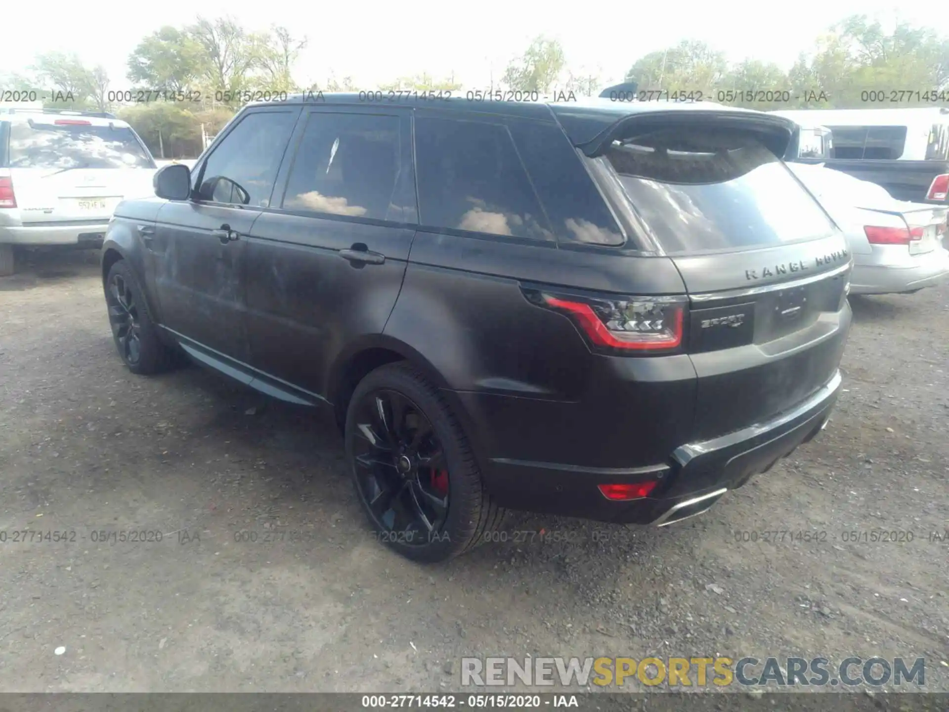 3 Фотография поврежденного автомобиля SALWS2RU6LA704958 LAND ROVER RANGE ROVER SPORT 2020