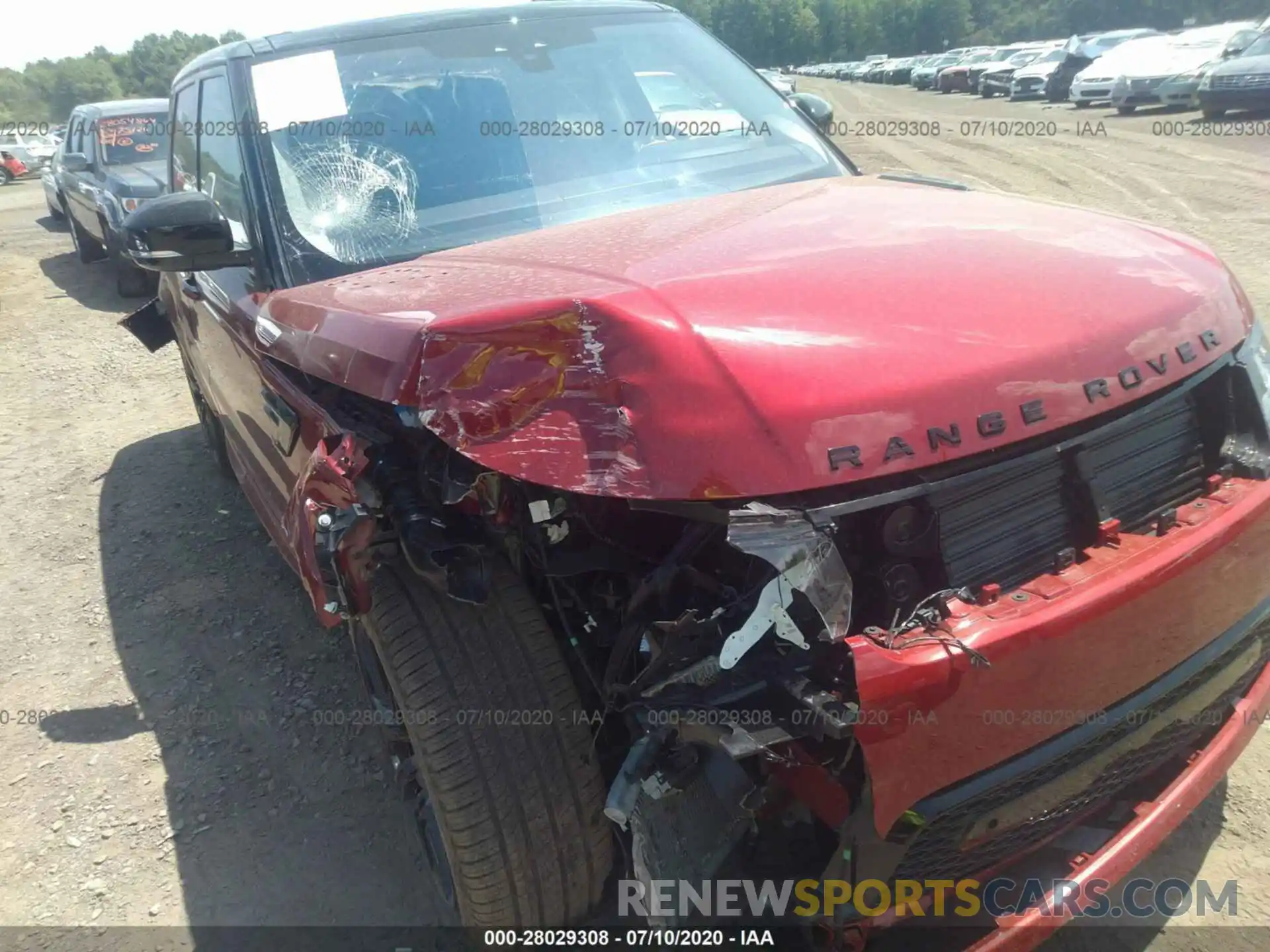 6 Photograph of a damaged car SALWS2RU6LA712252 LAND ROVER RANGE ROVER SPORT 2020