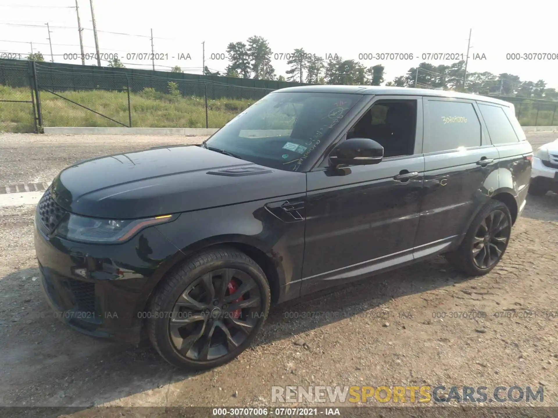 2 Photograph of a damaged car SALWS2RU6LA731402 LAND ROVER RANGE ROVER SPORT 2020