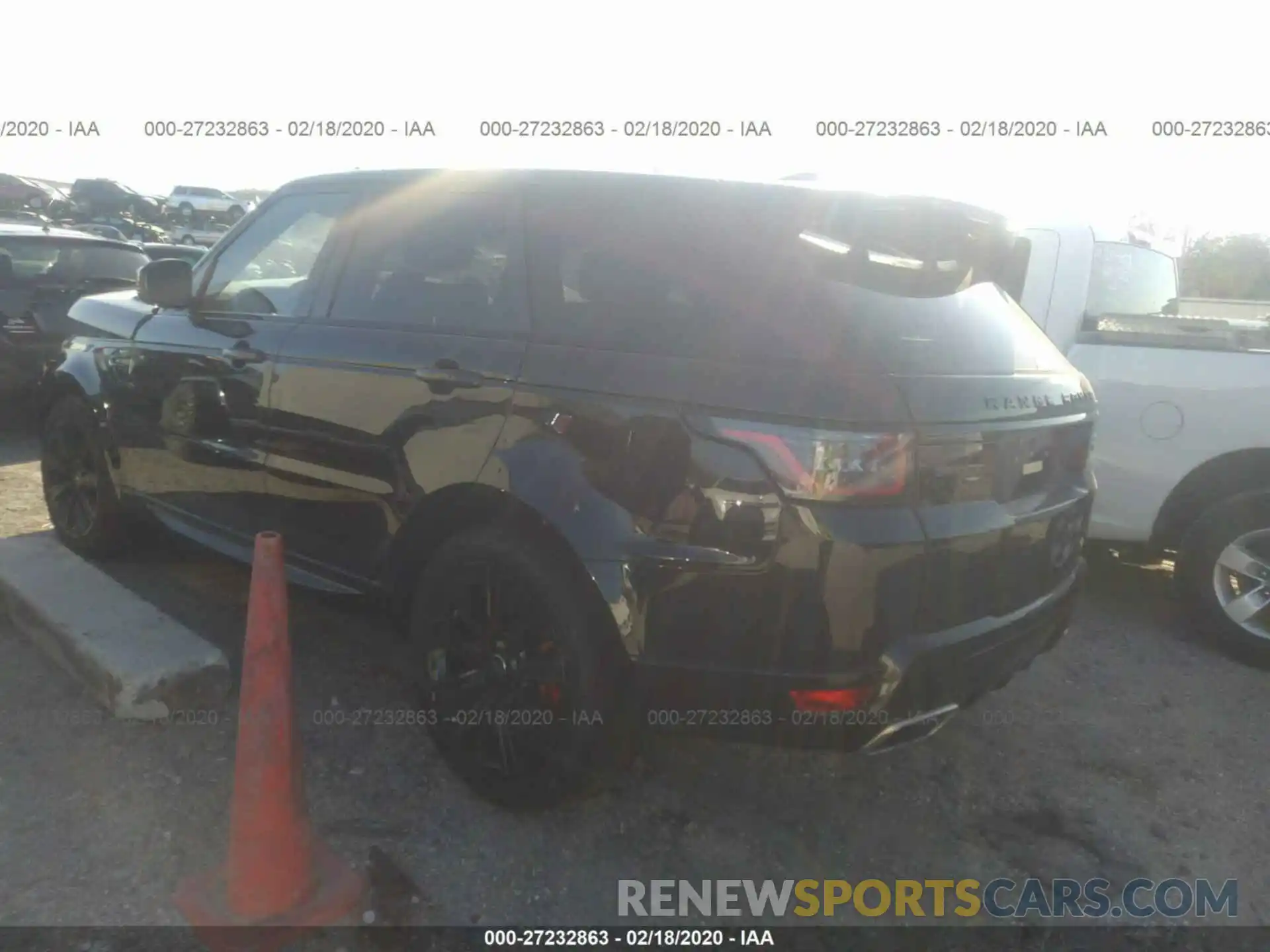 3 Photograph of a damaged car SALWS2RU6LA889013 LAND ROVER RANGE ROVER SPORT 2020