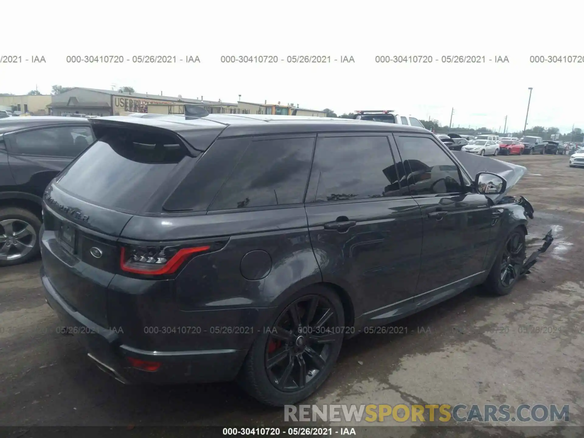 4 Фотография поврежденного автомобиля SALWS2RU7LA888176 LAND ROVER RANGE ROVER SPORT 2020