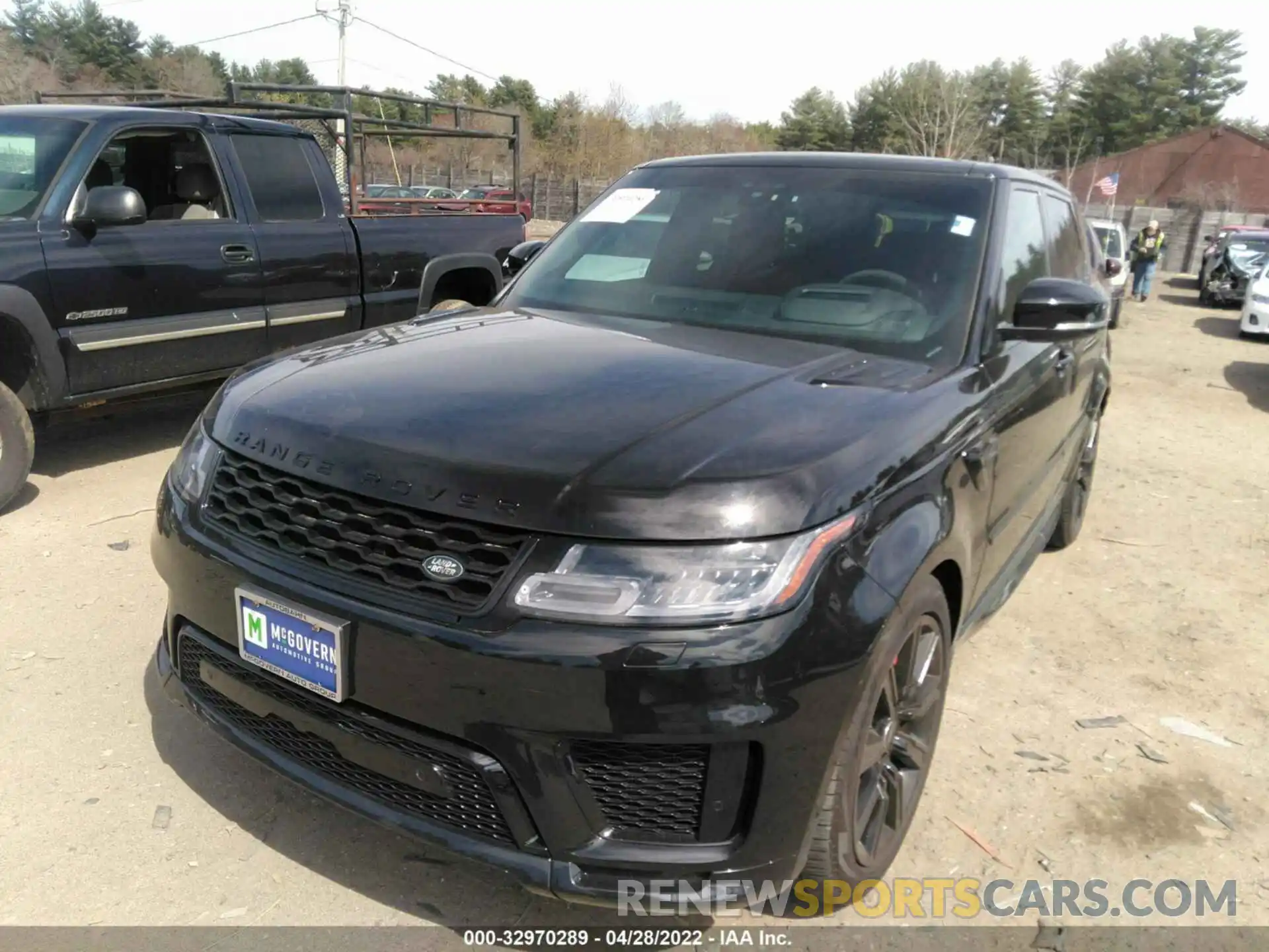 2 Photograph of a damaged car SALWS2RU7LA893216 LAND ROVER RANGE ROVER SPORT 2020