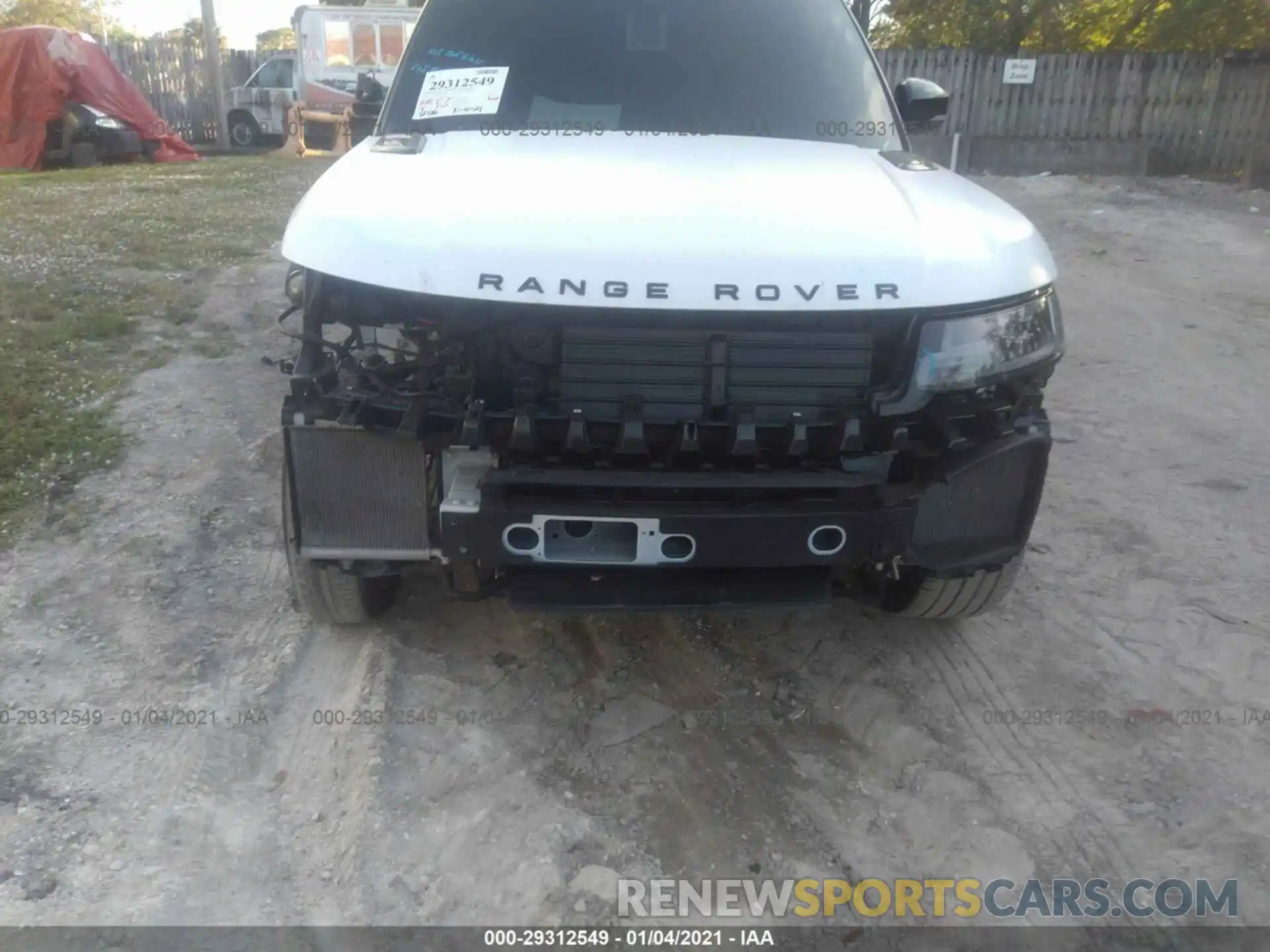 6 Фотография поврежденного автомобиля SALWS2RU8LA714150 LAND ROVER RANGE ROVER SPORT 2020