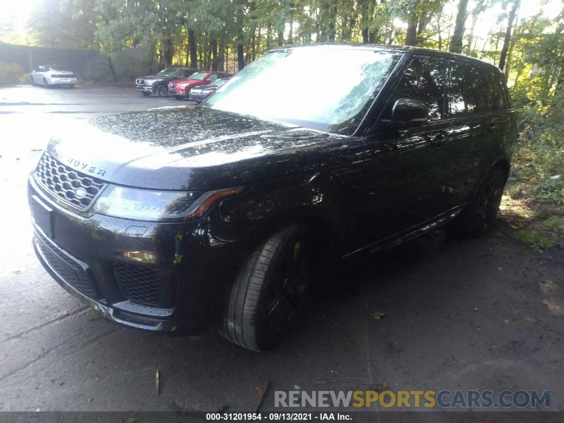 2 Фотография поврежденного автомобиля SALWS2RU9LA735718 LAND ROVER RANGE ROVER SPORT 2020